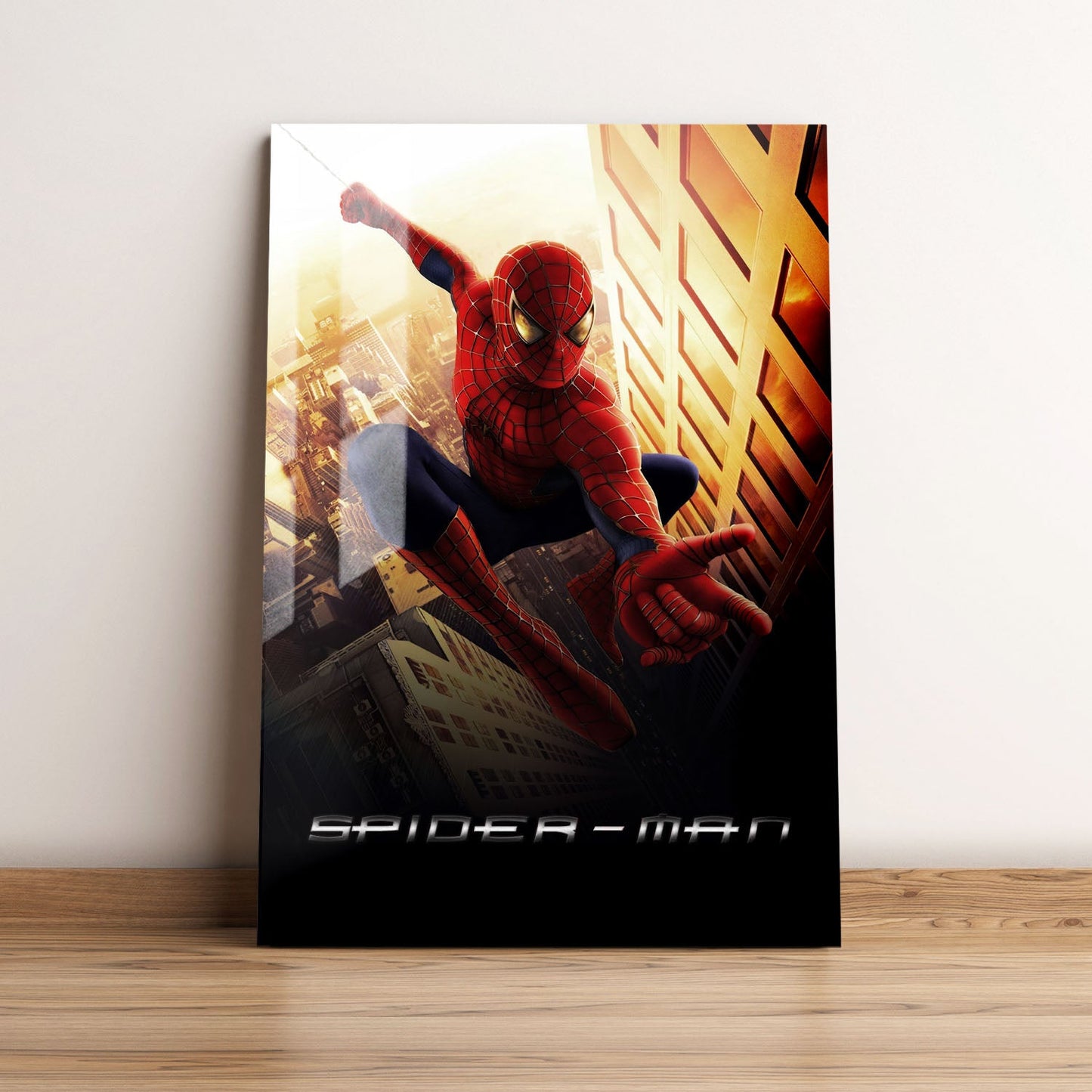 Spider-Man Cinematic Movie Metal Poster