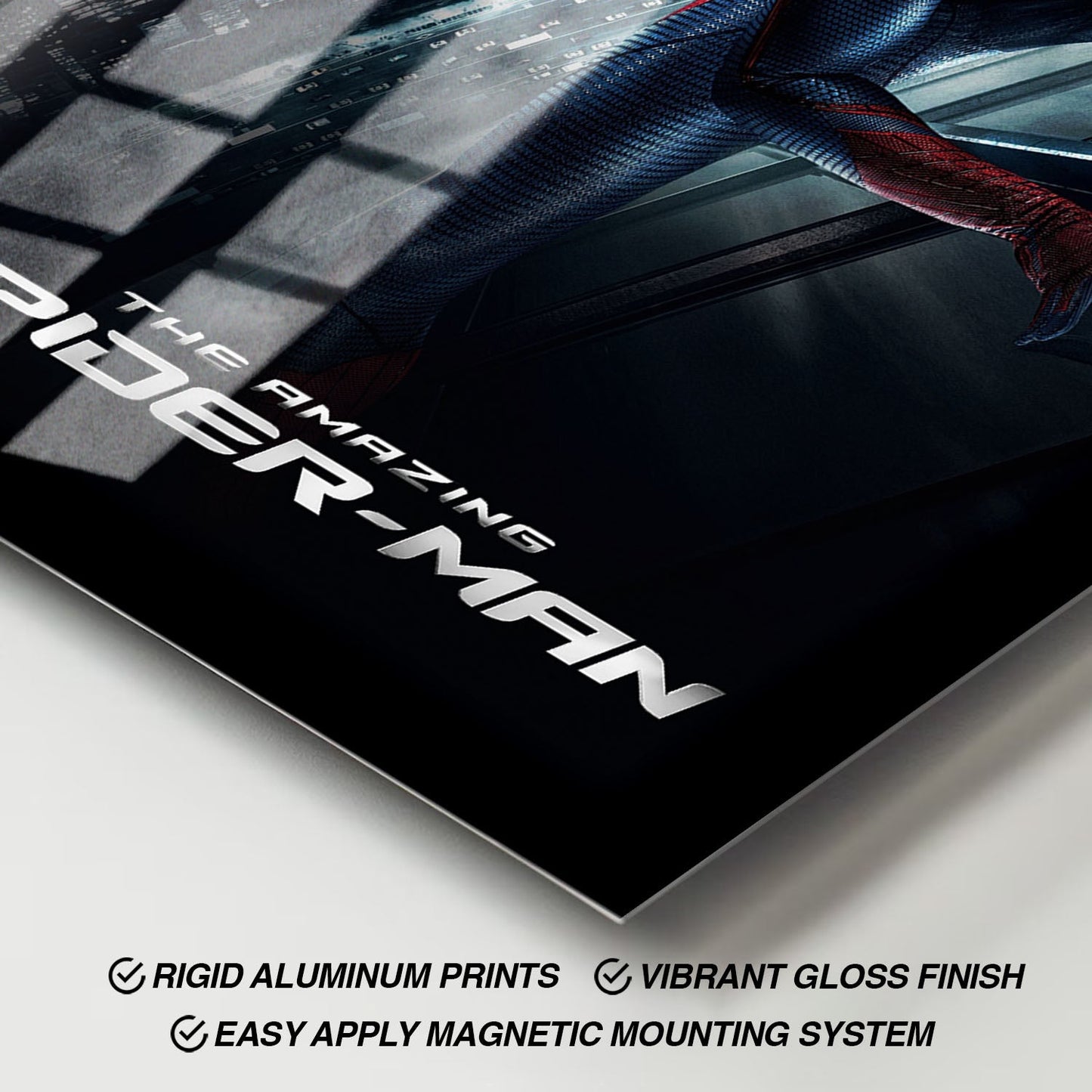 Flex Designs Metal Poster The Amazing Spider-Man Cinematic 11 x 17" Home Goods - Movie 2012 Movie Metal Poster
