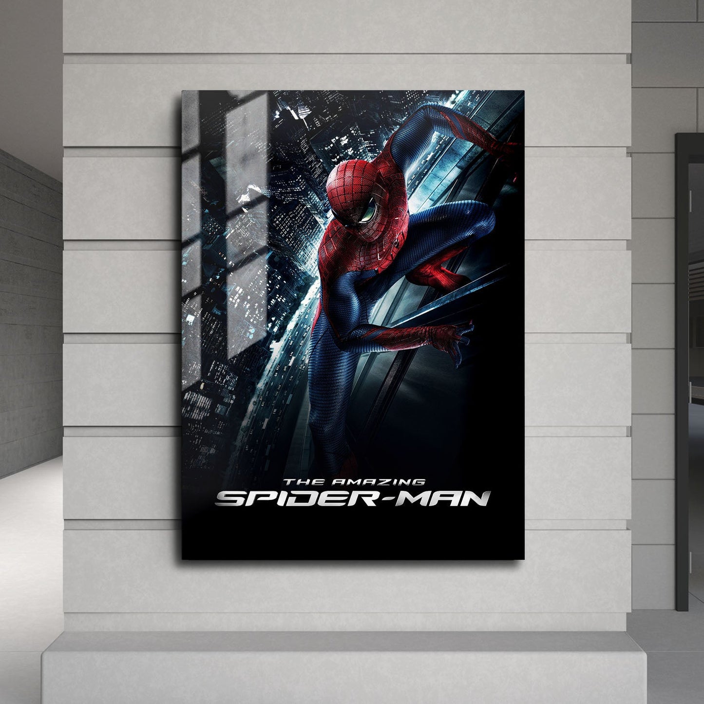 Flex Designs Metal Poster The Amazing Spider-Man Cinematic 24 x 36" Home Goods - Movie 2012 Movie Metal Poster