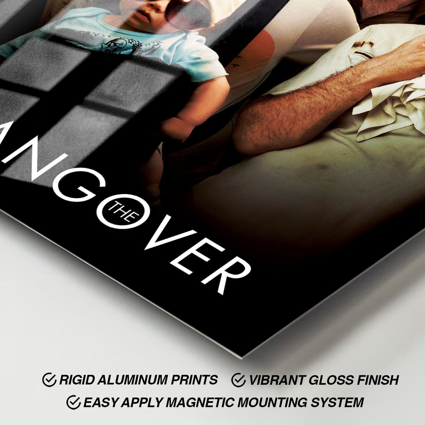 Flex Designs Metal Poster The Hangover 11 x 17" Home Goods - Movie 2009 Movie Metal Poster