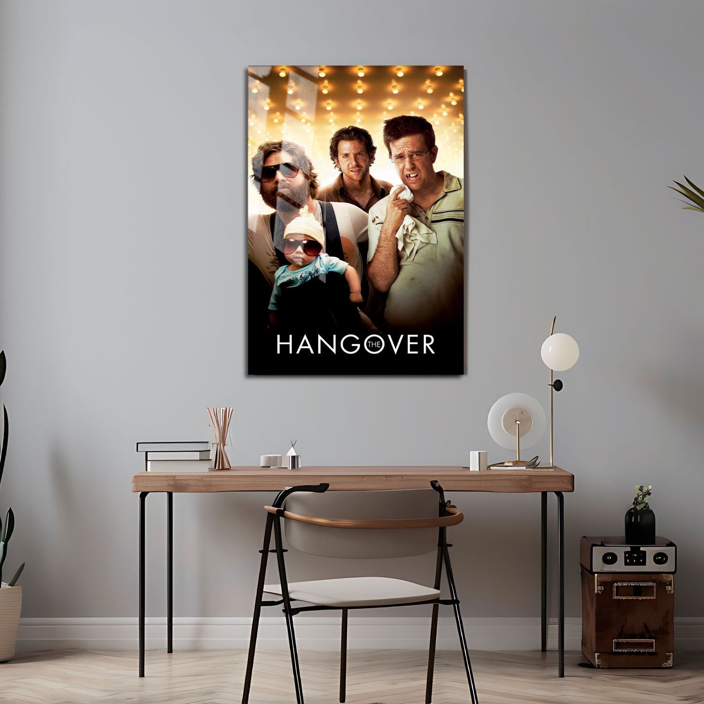 Flex Designs Metal Poster The Hangover 24 x 36" Home Goods - Movie 2009 Movie Metal Poster