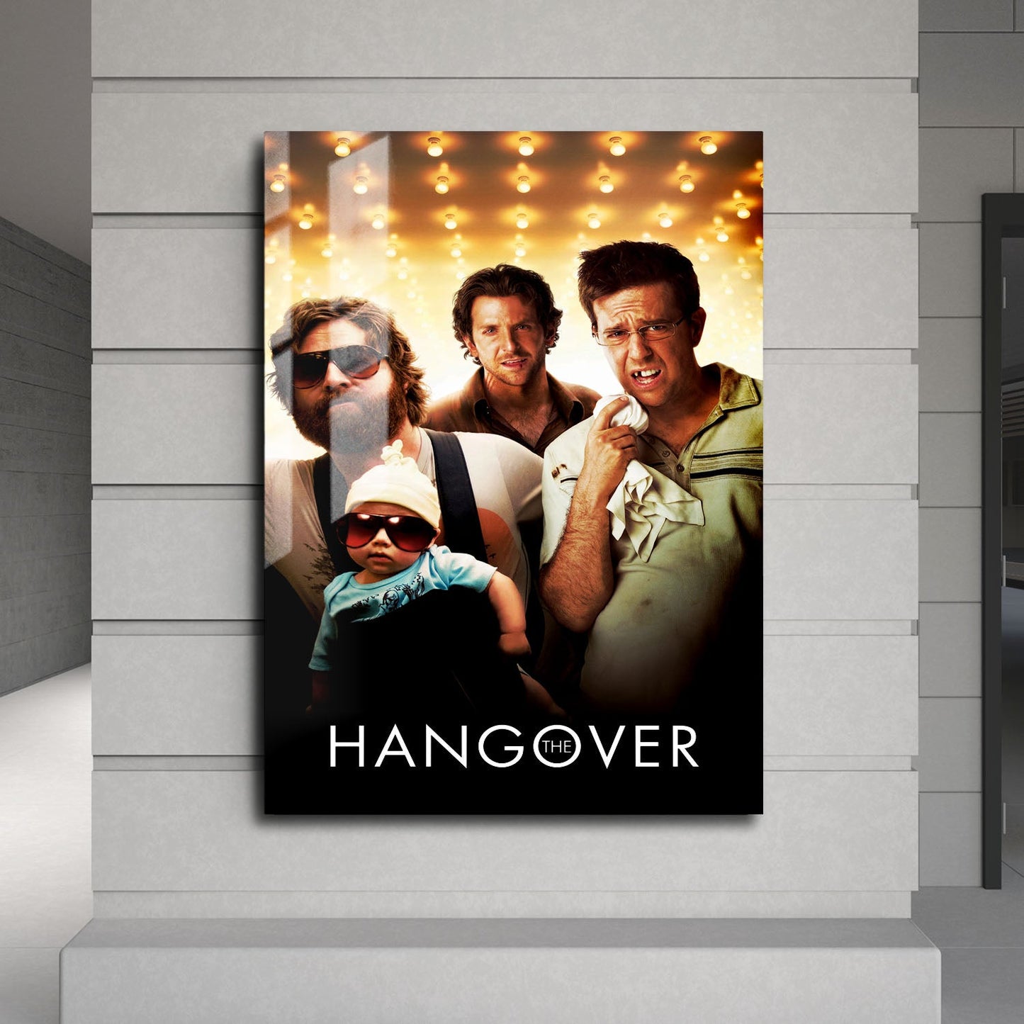 Flex Designs Metal Poster The Hangover 24 x 36" Home Goods - Movie 2009 Movie Metal Poster