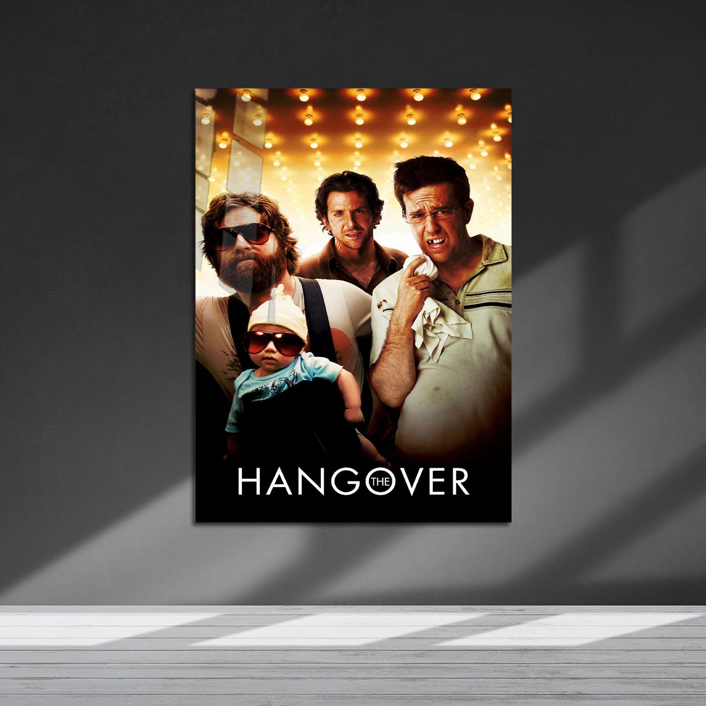 Flex Designs Metal Poster The Hangover 5 x 7" Home Goods - Movie 2009 Movie Metal Poster