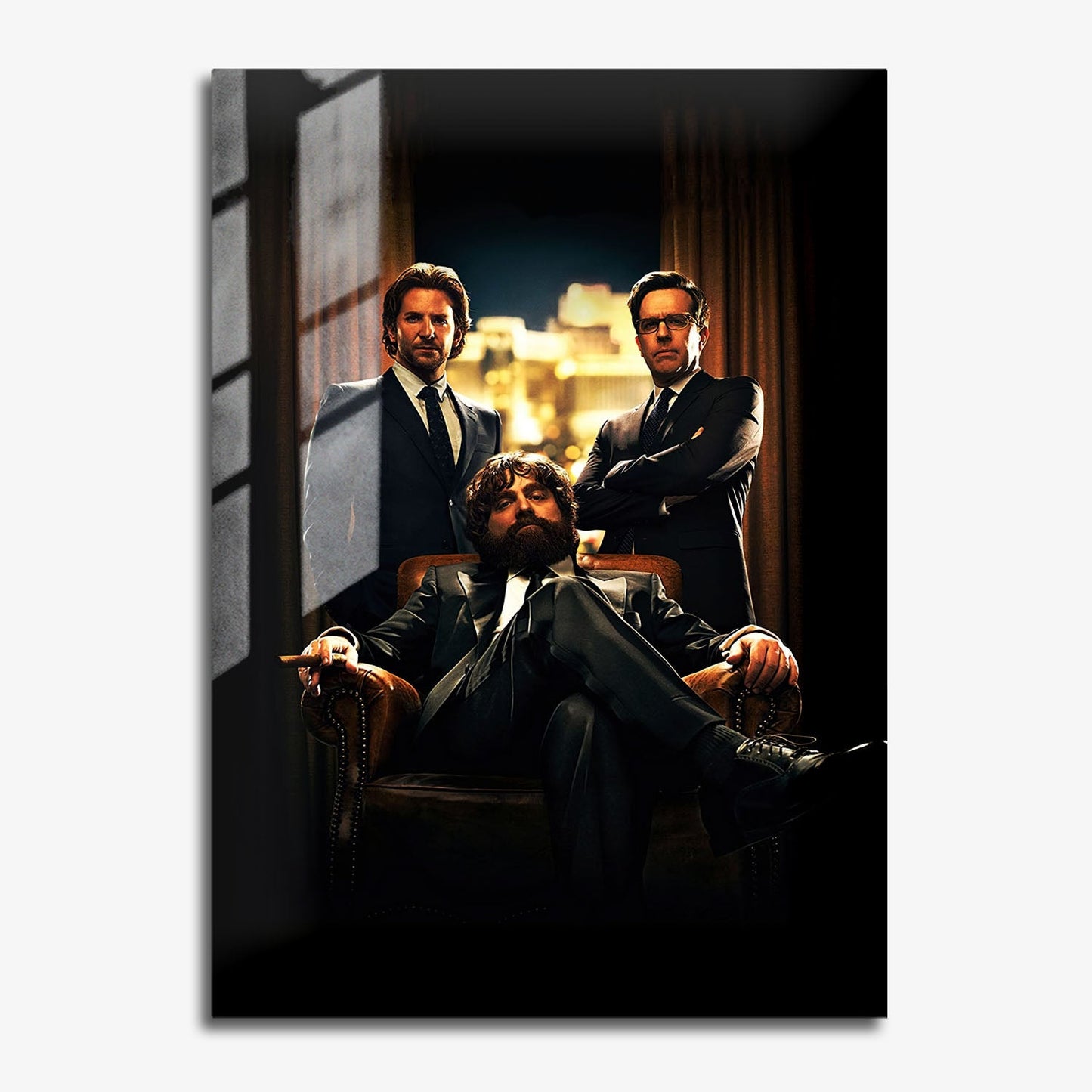 Flex Designs Metal Poster The Hangover Key Art 11 x 17" Home Goods - Movie 2009 Movie Metal Poster