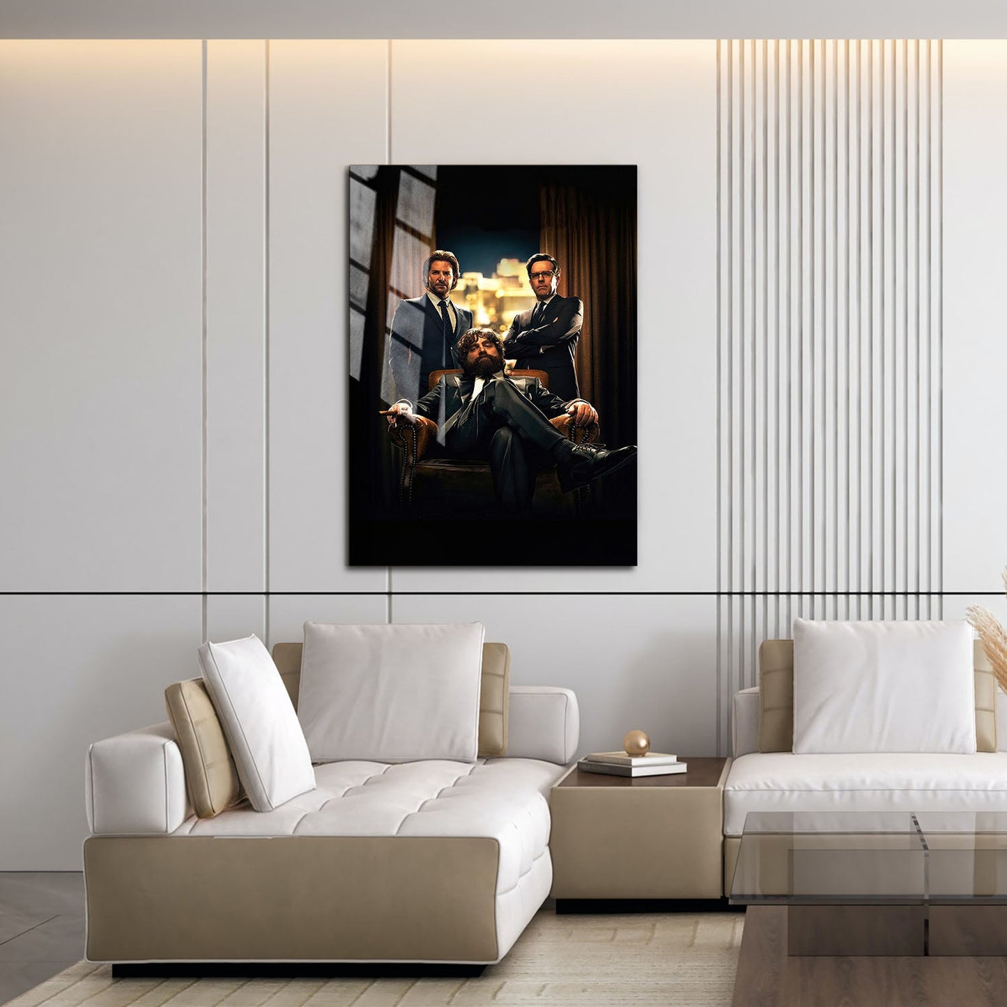 Flex Designs Metal Poster The Hangover Key Art 16 x 24" Home Goods - Movie 2009 Movie Metal Poster