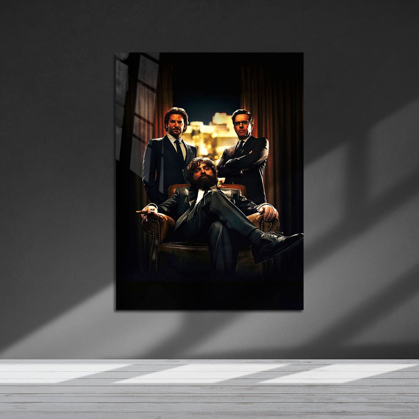 Flex Designs Metal Poster The Hangover Key Art 5 x 7" Home Goods - Movie 2009 Movie Metal Poster