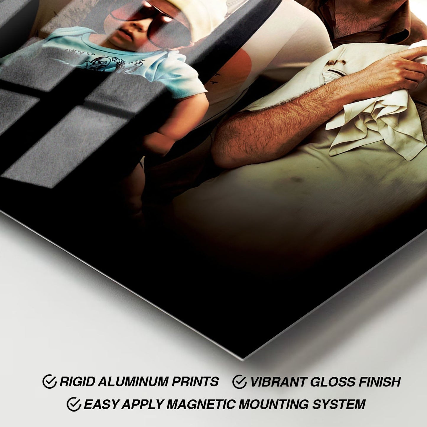 Flex Designs Metal Poster The Hangover Textless 11 x 17" Home Goods - Movie 2009 Movie Metal Poster
