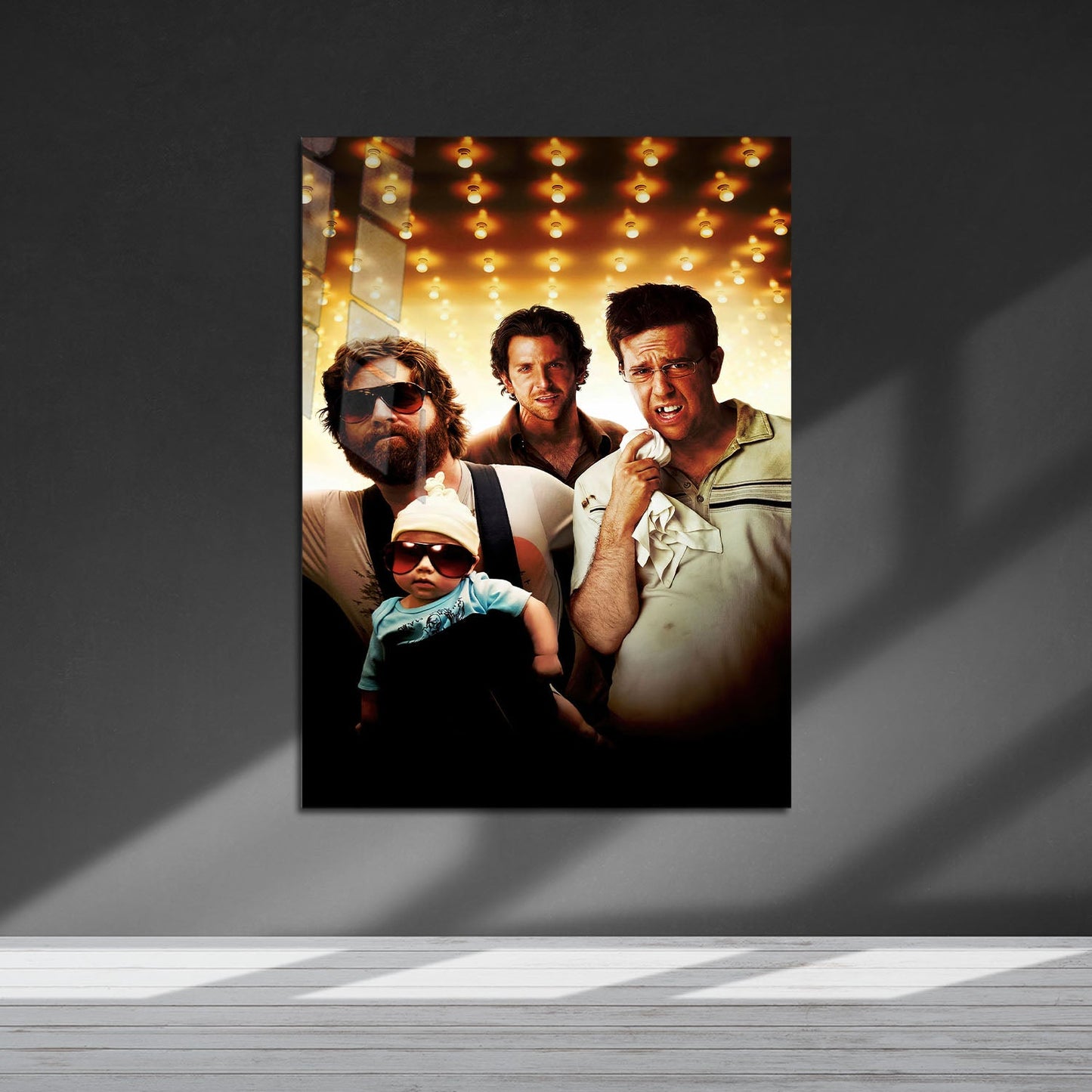 Flex Designs Metal Poster The Hangover Textless 5 x 7" Home Goods - Movie 2009 Movie Metal Poster