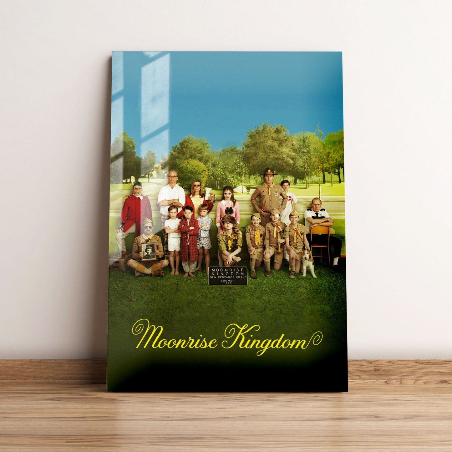 Moonrise Kingdom Movie Metal Poster