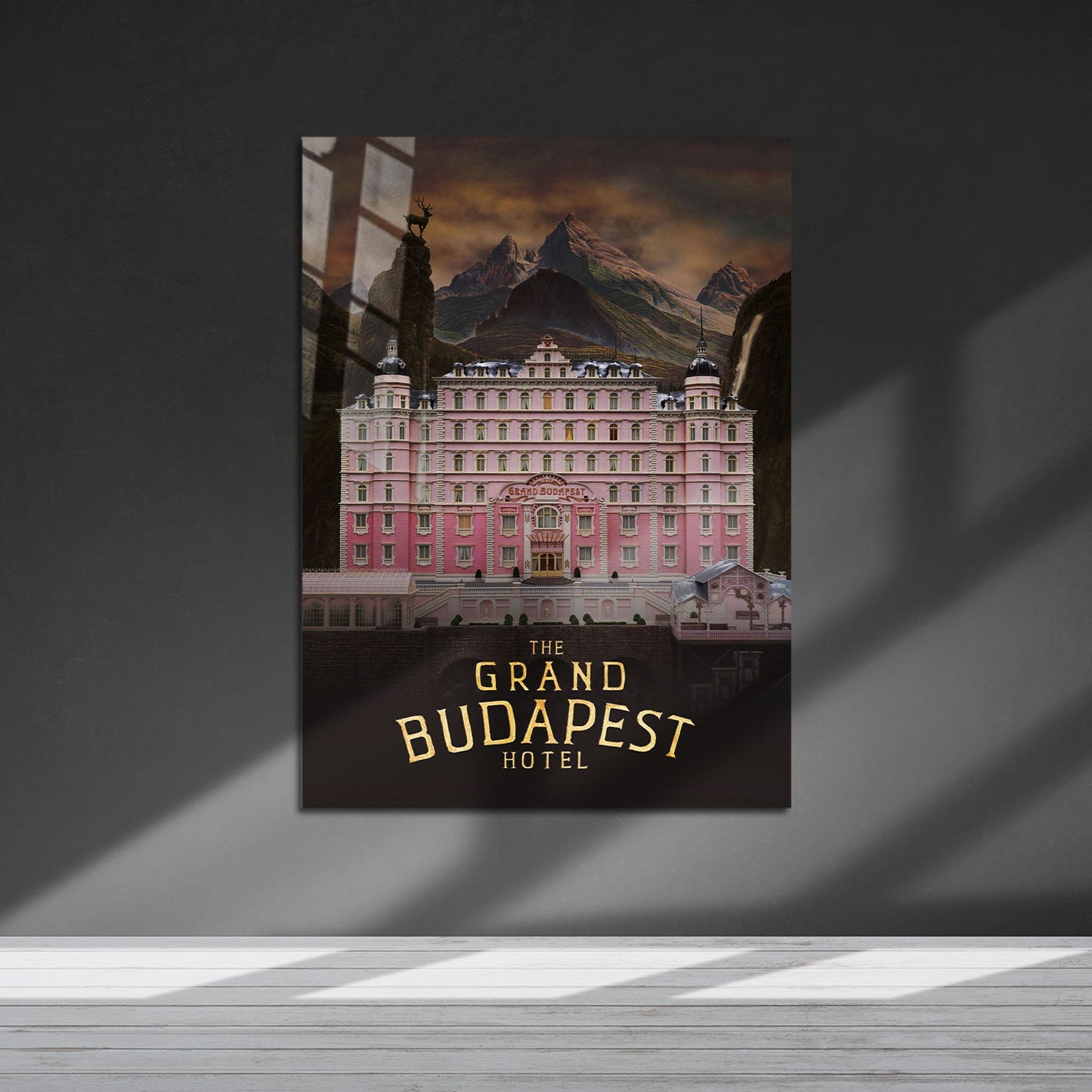 Flex Designs Metal Poster The Grand Budapest Hotel 5 x 7" Home Goods - Movie 2014 Movie Metal Poster