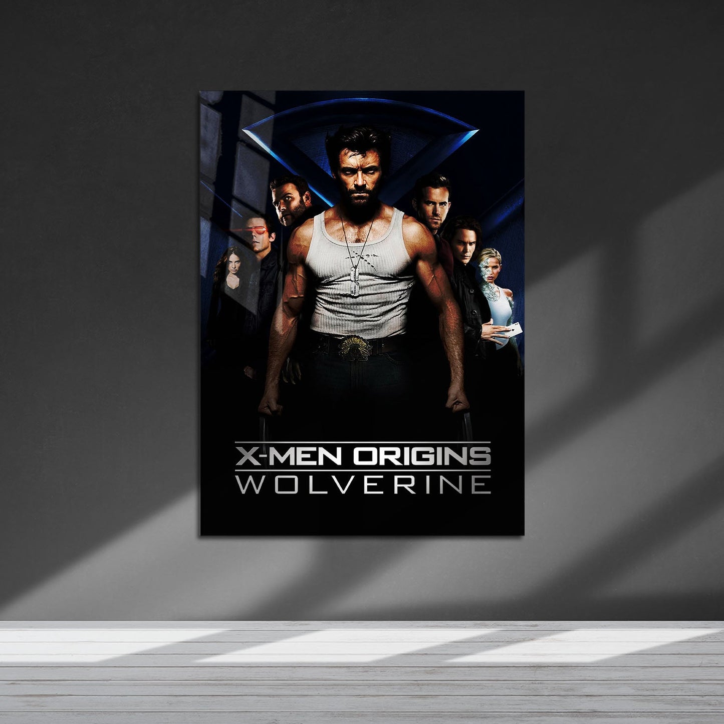 Flex Designs Metal Poster X-Men Origins Wolverine Cinematic 5 x 7" Home Goods - Movie 2009 Movie Metal Poster