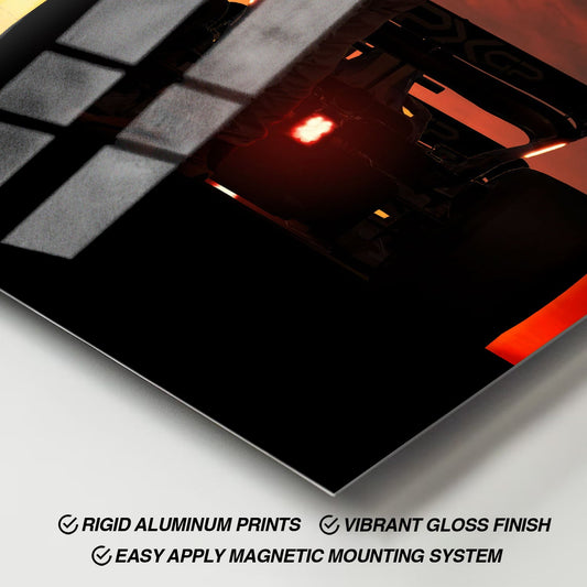 Flex Designs Metal Poster F1 The Movie Theatrical 11 x 17" Home Goods - Movie 2025 Movie Metal Poster