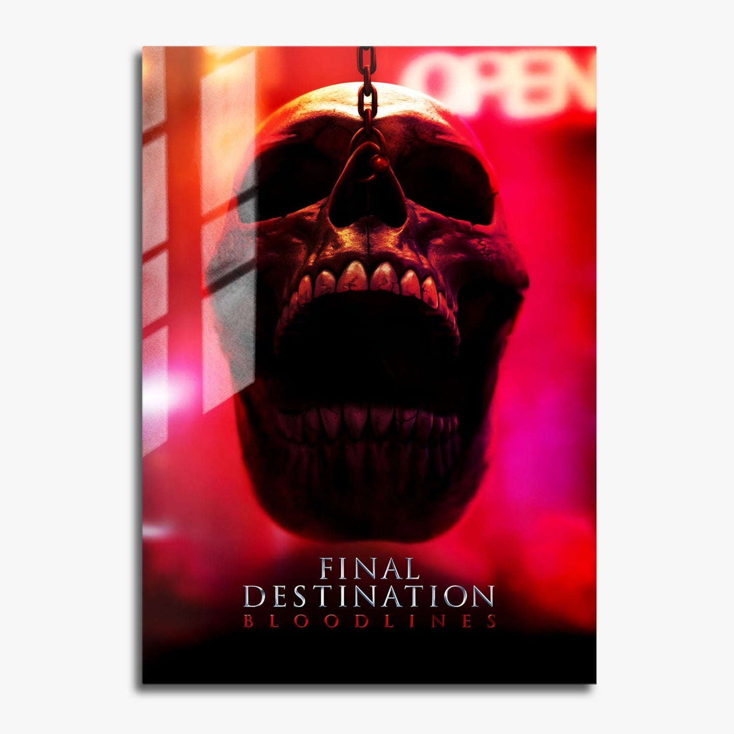 Flex Designs Metal Poster Final Destination Bloodlines 11 x 17" Home Goods - Movie 2025 Movie Metal Poster