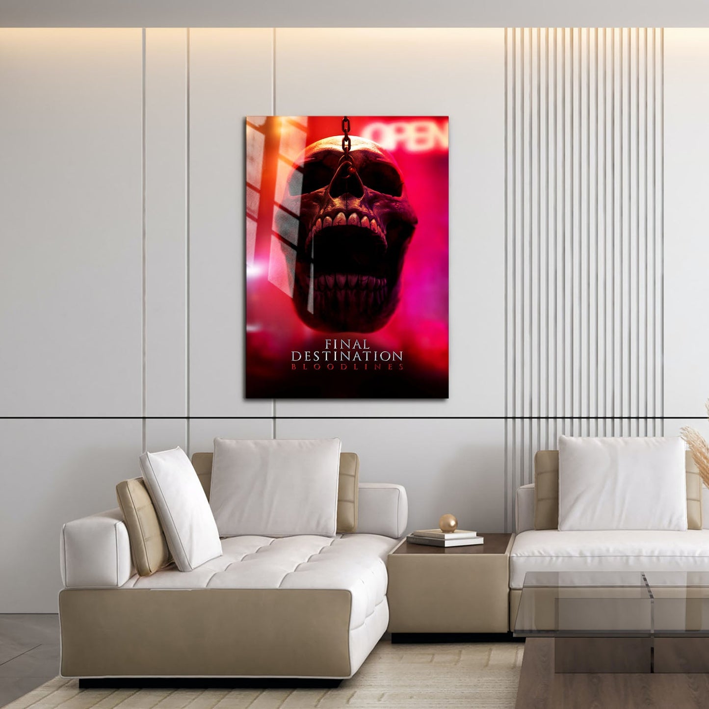 Flex Designs Metal Poster Final Destination Bloodlines 16 x 24" Home Goods - Movie 2025 Movie Metal Poster