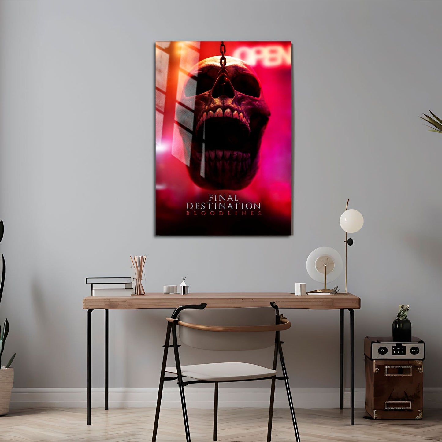 Flex Designs Metal Poster Final Destination Bloodlines 24 x 36" Home Goods - Movie 2025 Movie Metal Poster