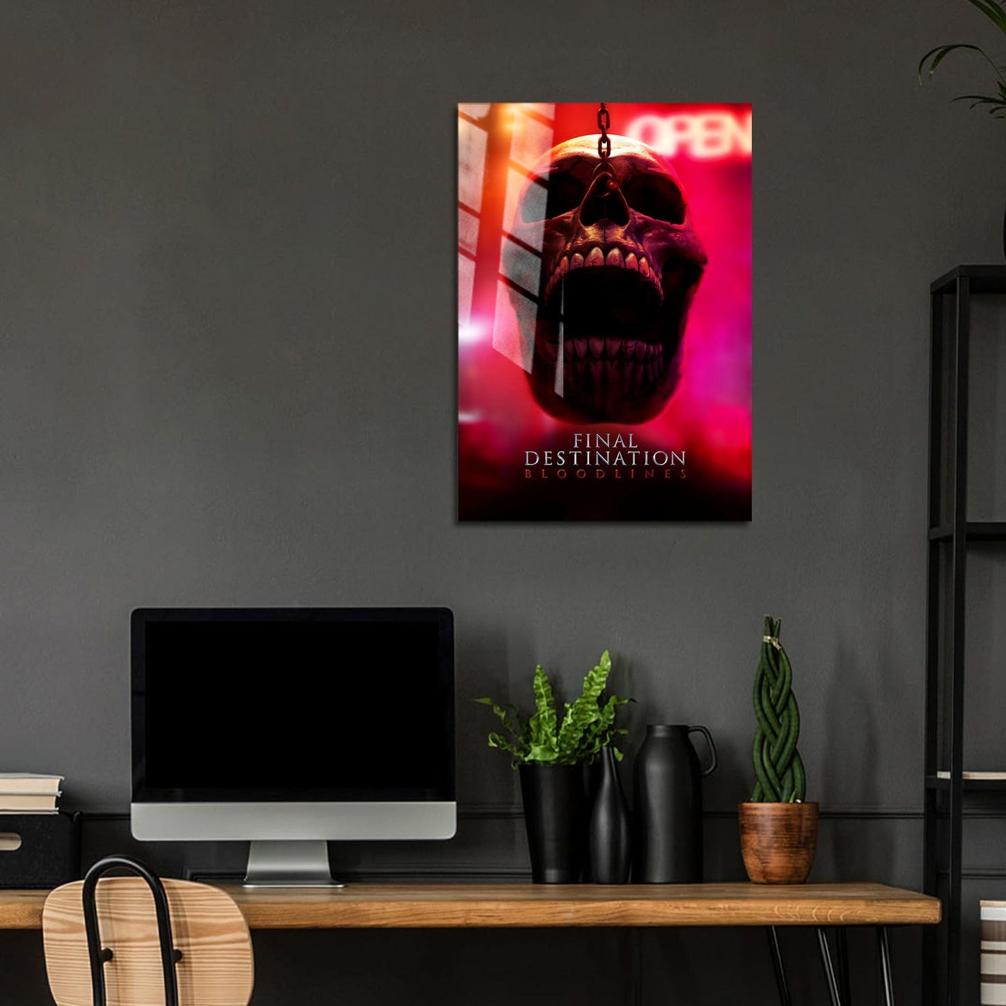 Flex Designs Metal Poster Final Destination Bloodlines 5 x 7" Home Goods - Movie 2025 Movie Metal Poster
