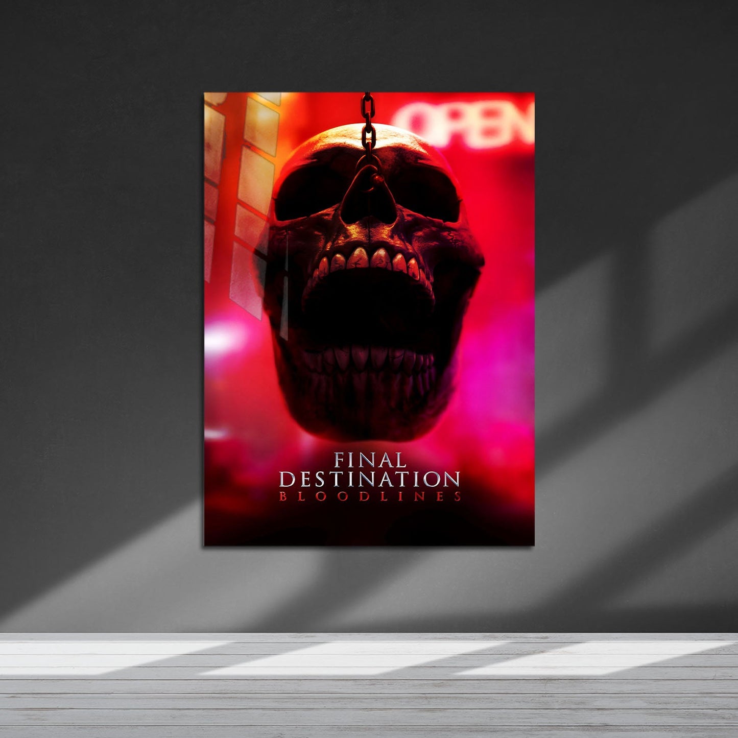 Flex Designs Metal Poster Final Destination Bloodlines 5 x 7" Home Goods - Movie 2025 Movie Metal Poster
