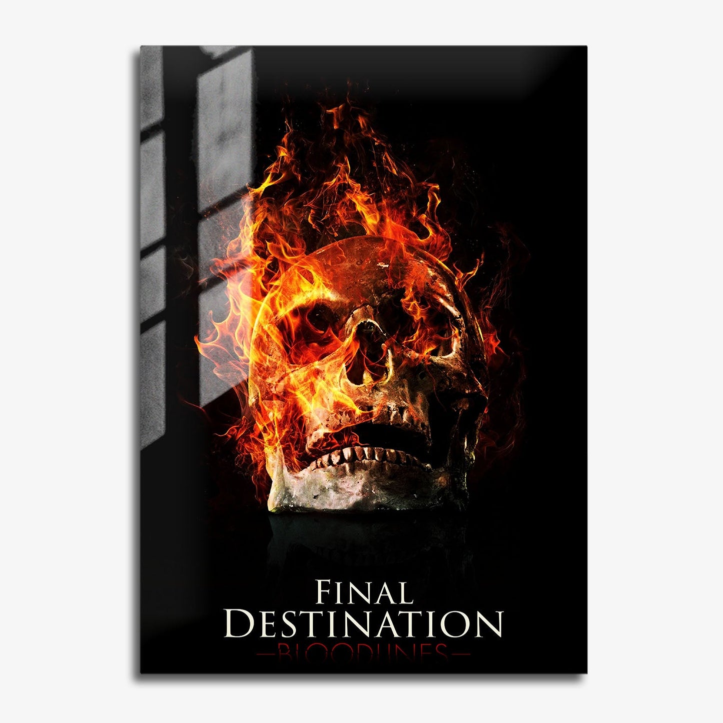 Flex Designs Metal Poster Final Destination Bloodlines Theatrical 11 x 17" Home Goods - Movie 2025 Movie Metal Poster