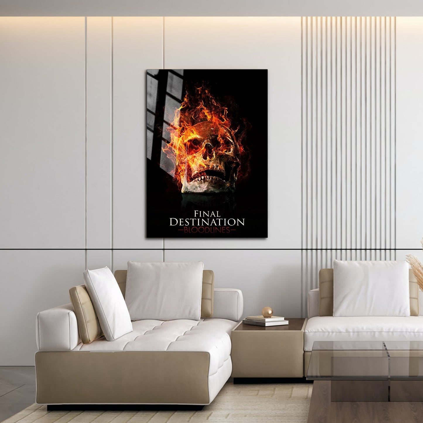 Flex Designs Metal Poster Final Destination Bloodlines Theatrical 16 x 24" Home Goods - Movie 2025 Movie Metal Poster