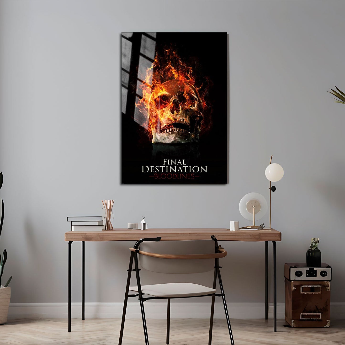 Flex Designs Metal Poster Final Destination Bloodlines Theatrical 24 x 36" Home Goods - Movie 2025 Movie Metal Poster