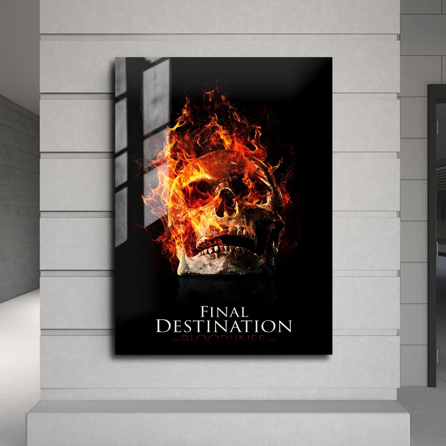 Flex Designs Metal Poster Final Destination Bloodlines Theatrical 24 x 36" Home Goods - Movie 2025 Movie Metal Poster