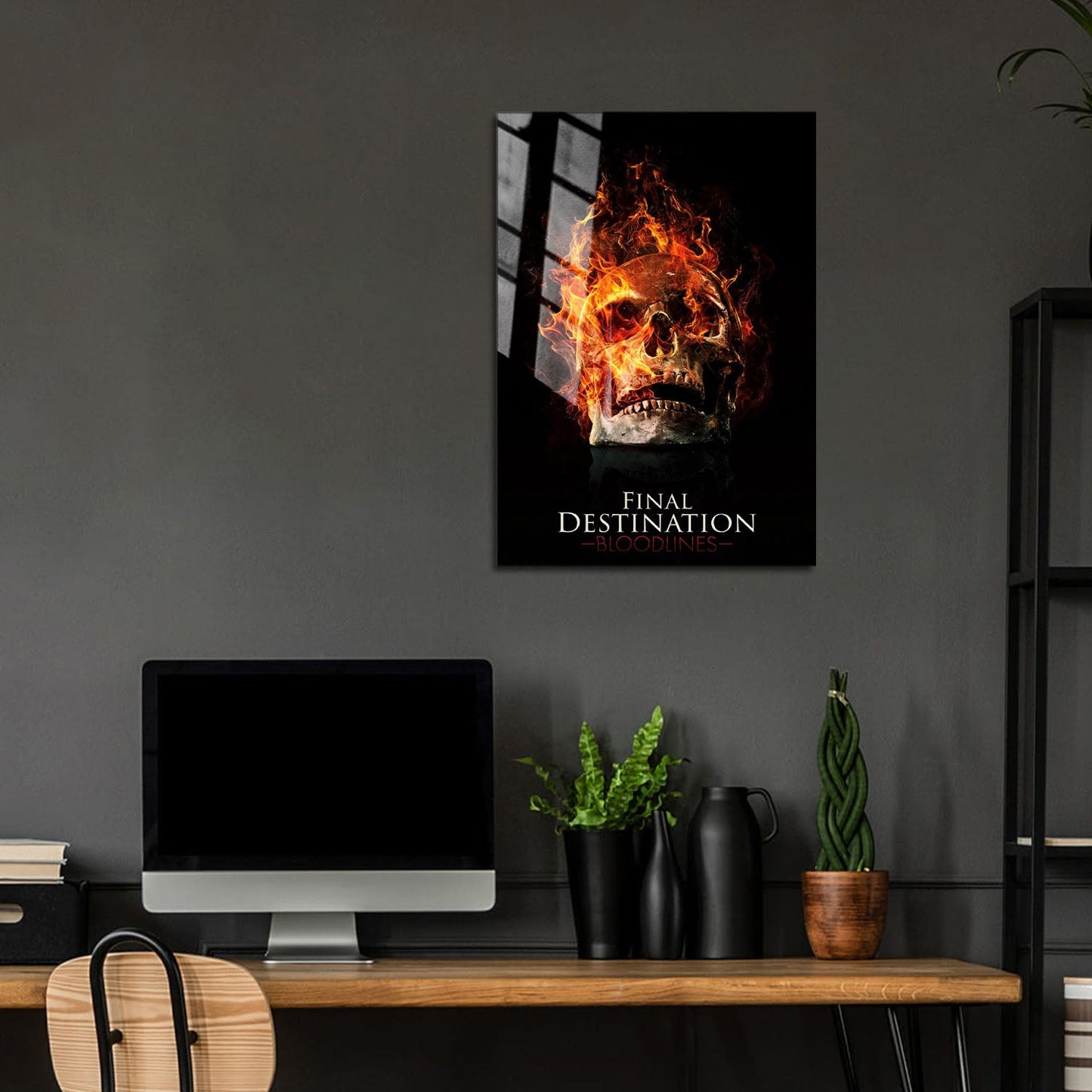 Flex Designs Metal Poster Final Destination Bloodlines Theatrical 5 x 7" Home Goods - Movie 2025 Movie Metal Poster