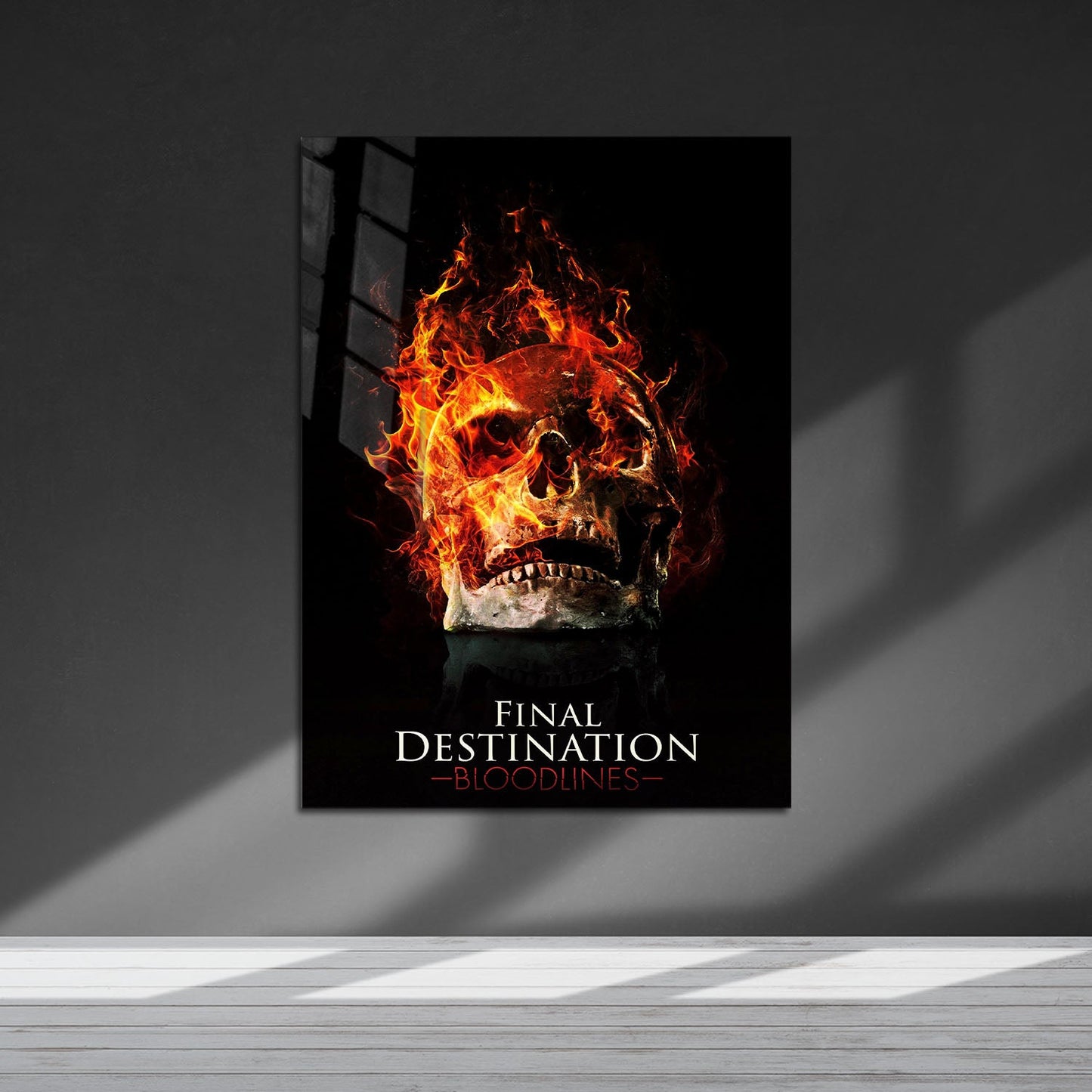 Flex Designs Metal Poster Final Destination Bloodlines Theatrical 5 x 7" Home Goods - Movie 2025 Movie Metal Poster