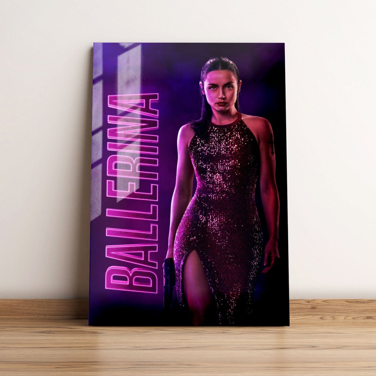 From the World of John Wick Ballerina Theatrical Movie Metal Poster