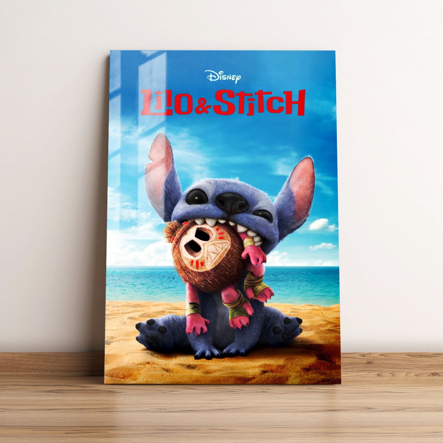 Lilo & Stitch Key Art Movie Metal Poster