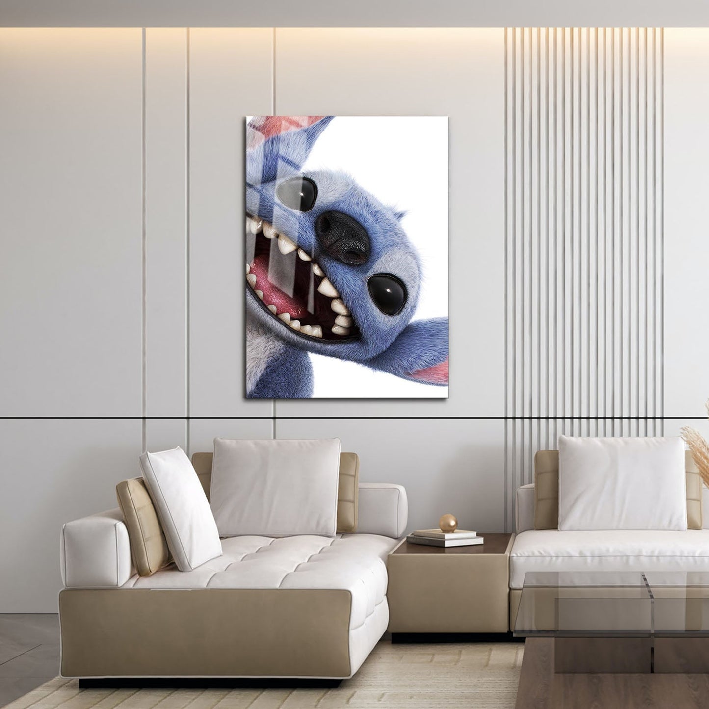 Flex Designs Metal Poster Lilo & Stitch Textless 16 x 24" Home Goods - Movie 2025 Movie Metal Poster