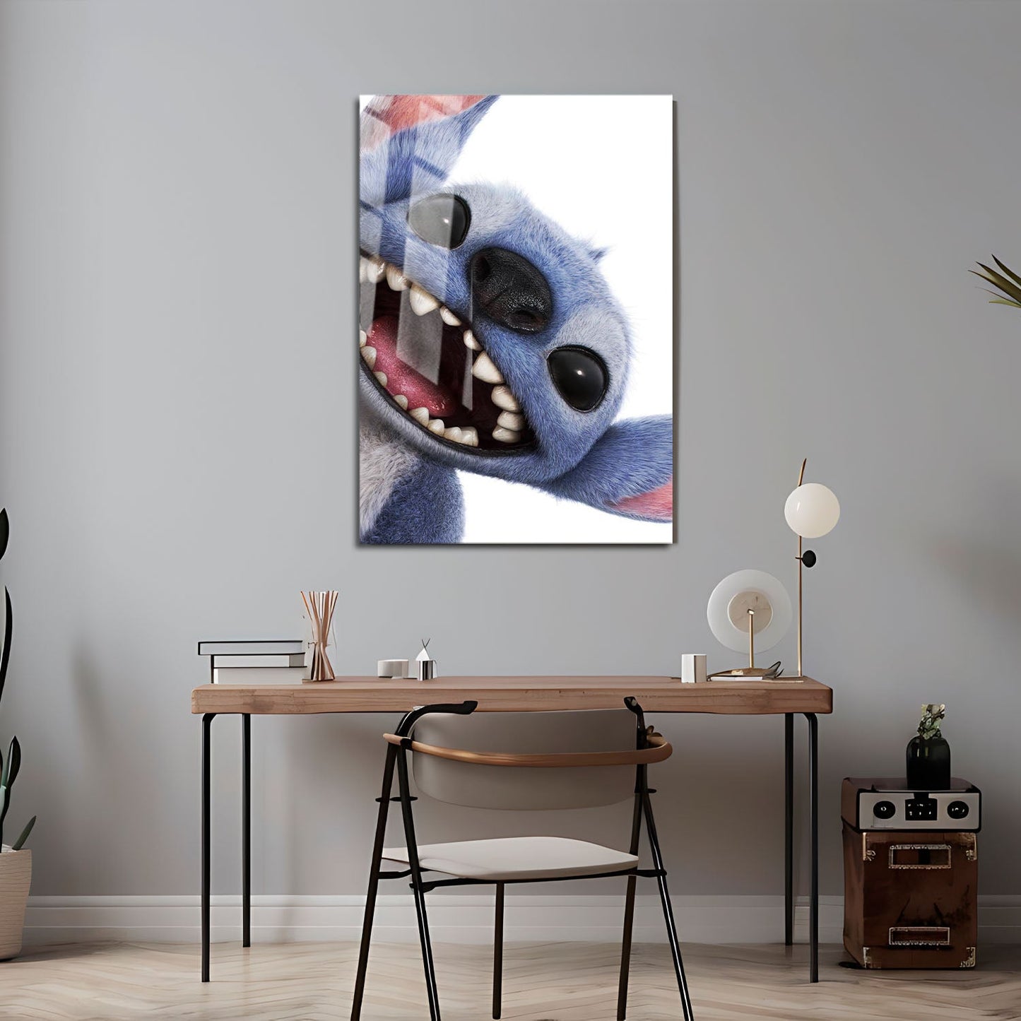 Flex Designs Metal Poster Lilo & Stitch Textless 24 x 36" Home Goods - Movie 2025 Movie Metal Poster