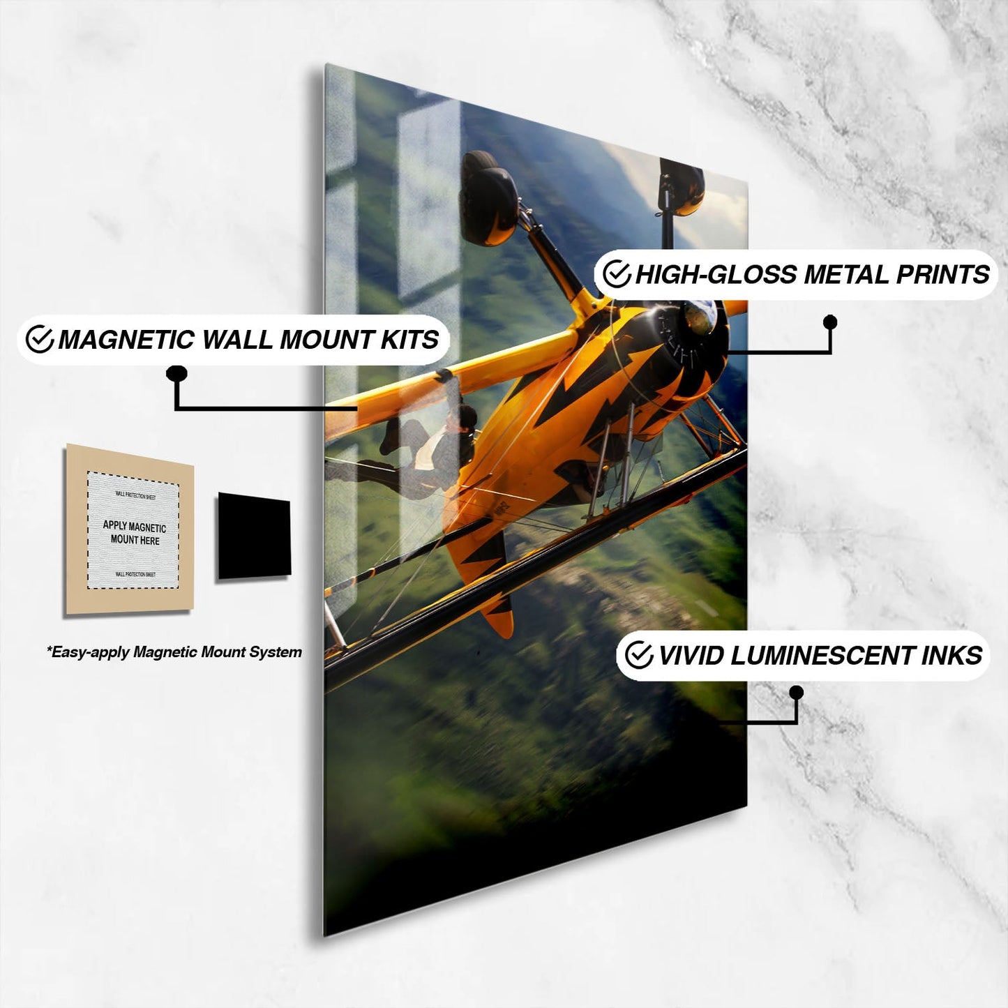 Flex Designs Metal Poster Mission Impossible The Final Reckoning Textless 16 x 24" Home Goods - Movie 2025 Movie Metal Poster