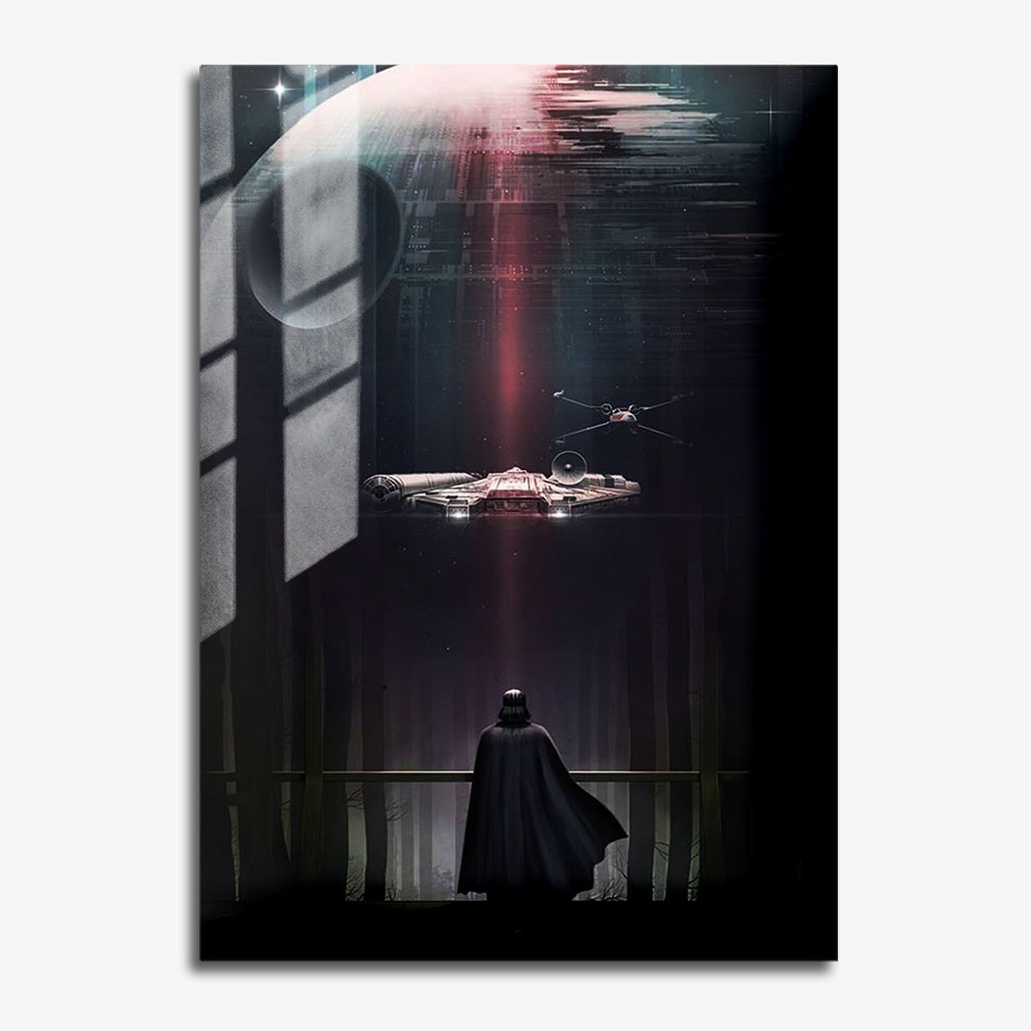 Flex Designs Metal Poster Star Wars Episode VI - Return of the Jedi Textless 11 x 17" Home Goods - Movie 1983 Movie Metal Poster