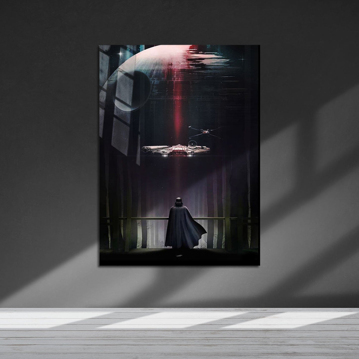 Flex Designs Metal Poster Star Wars Episode VI - Return of the Jedi Textless 5 x 7" Home Goods - Movie 1983 Movie Metal Poster