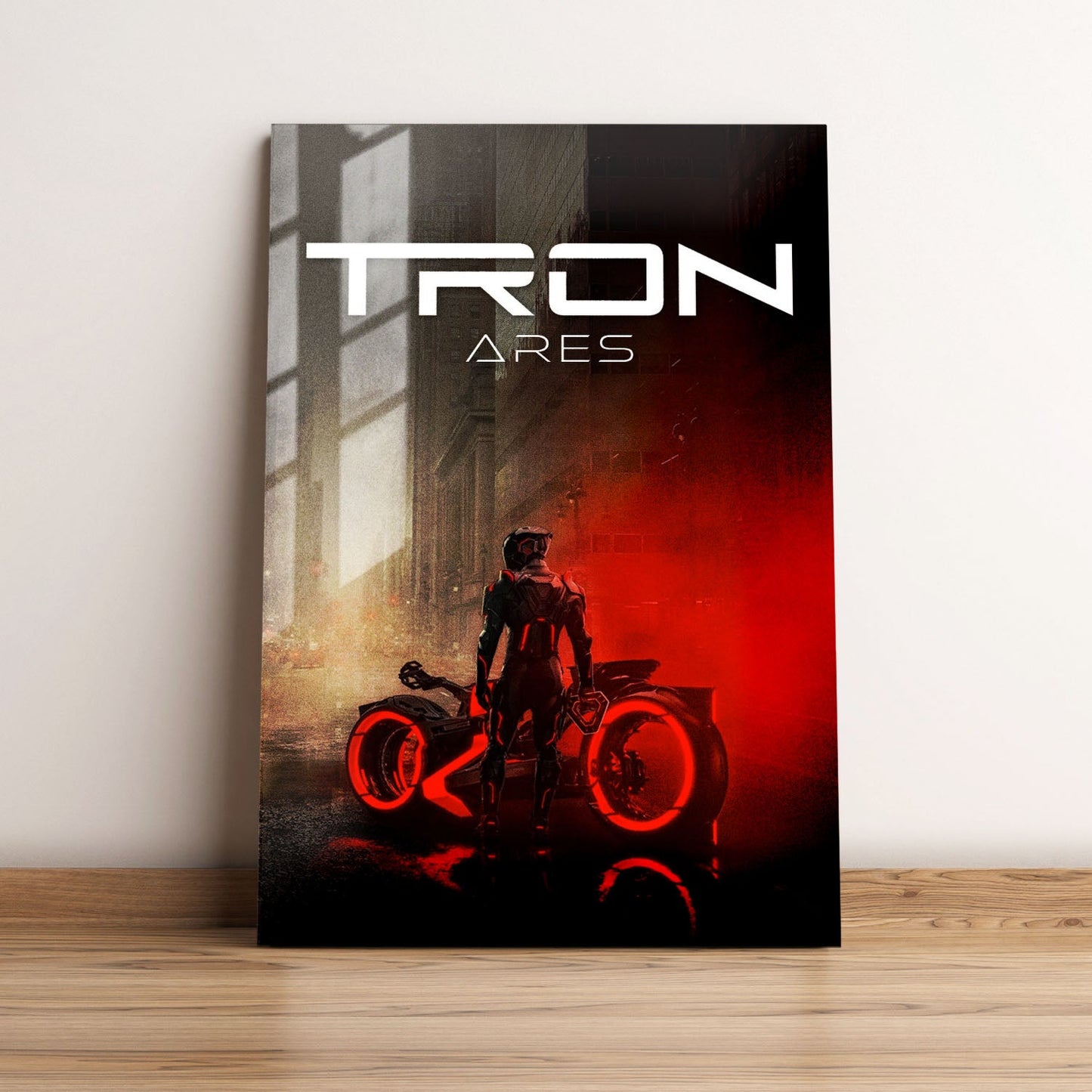 TRON Ares Movie Metal Poster
