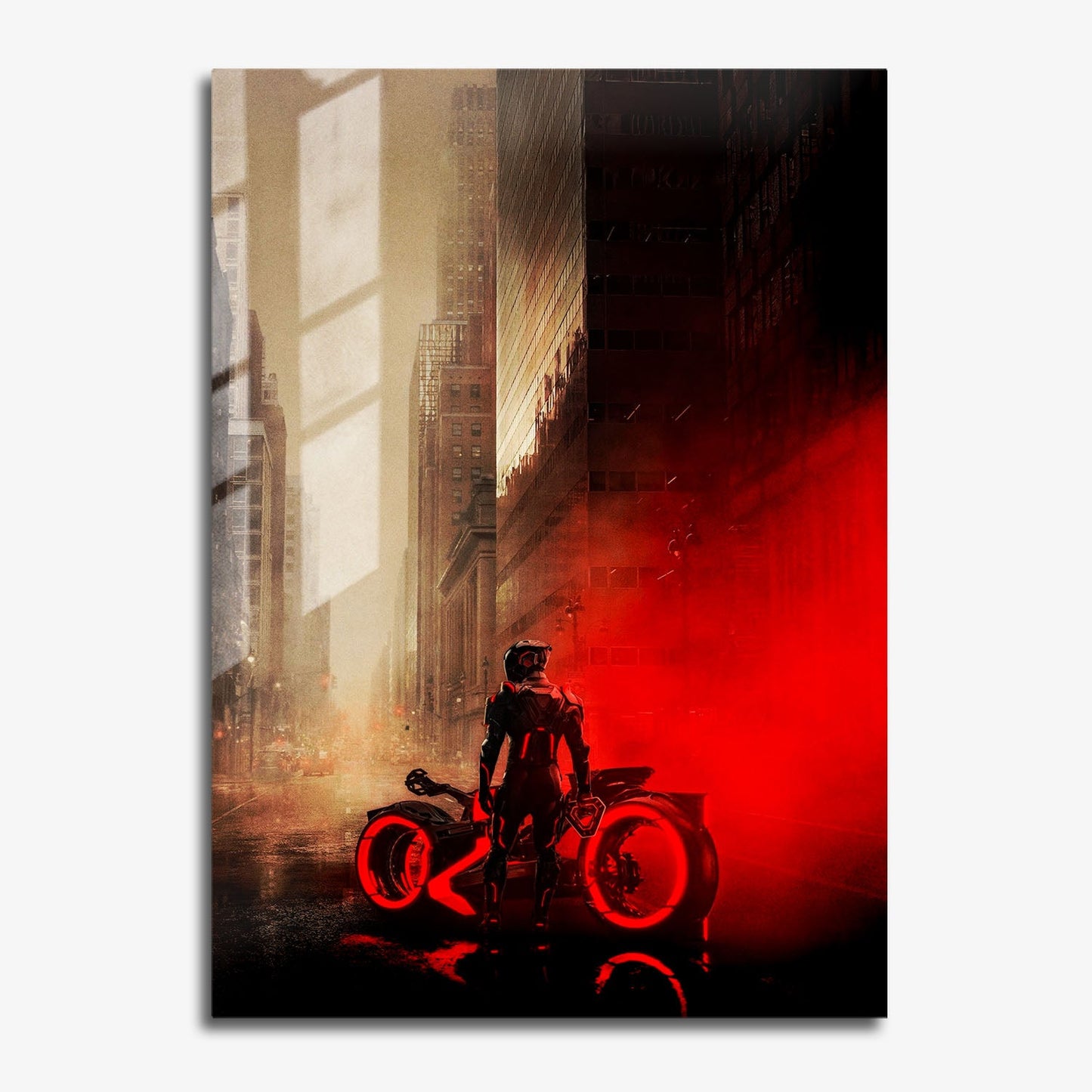 Flex Designs Metal Poster TRON Ares Key Visual 11 x 17" Home Goods - Movie 2025 Movie Metal Poster