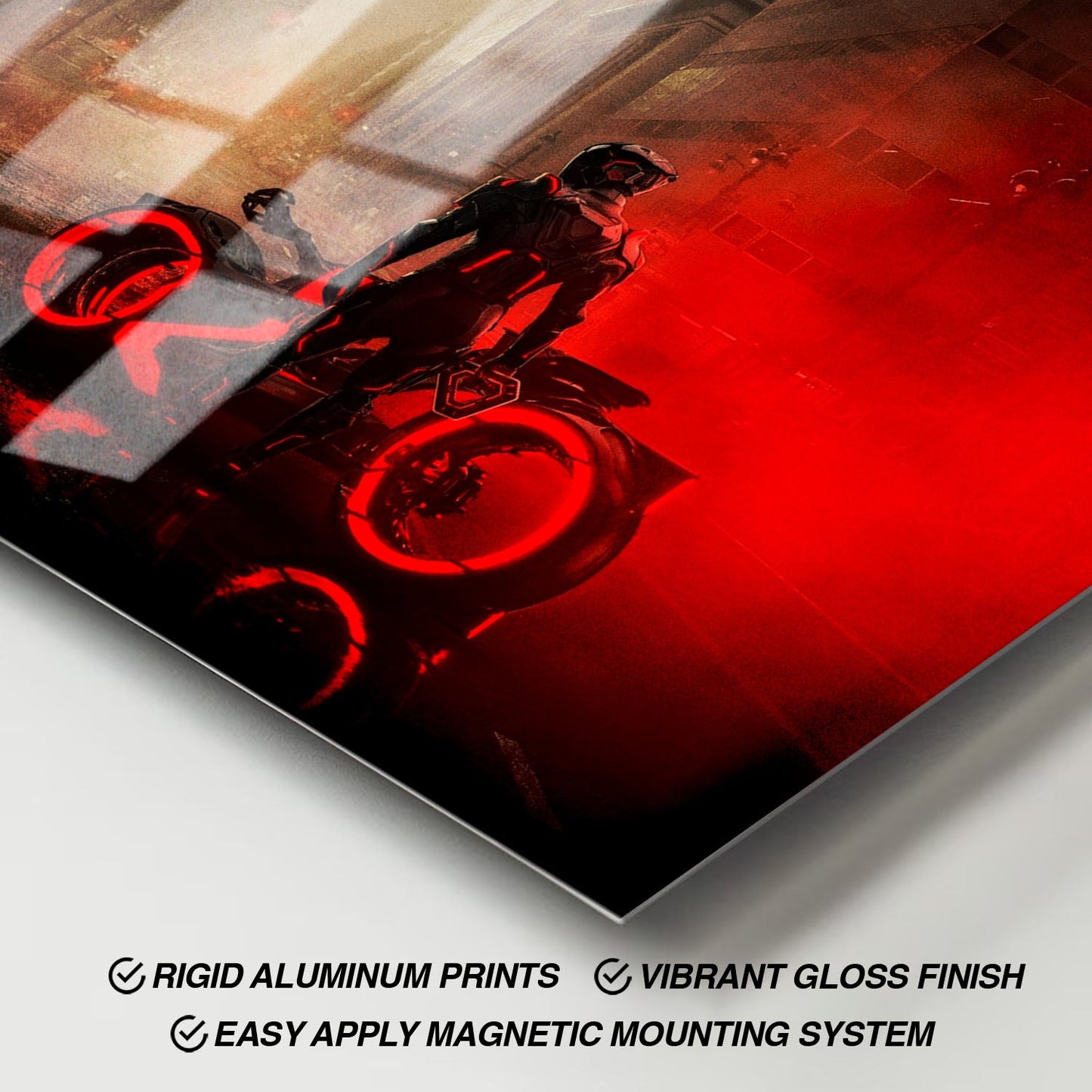 Flex Designs Metal Poster TRON Ares Key Visual 11 x 17" Home Goods - Movie 2025 Movie Metal Poster