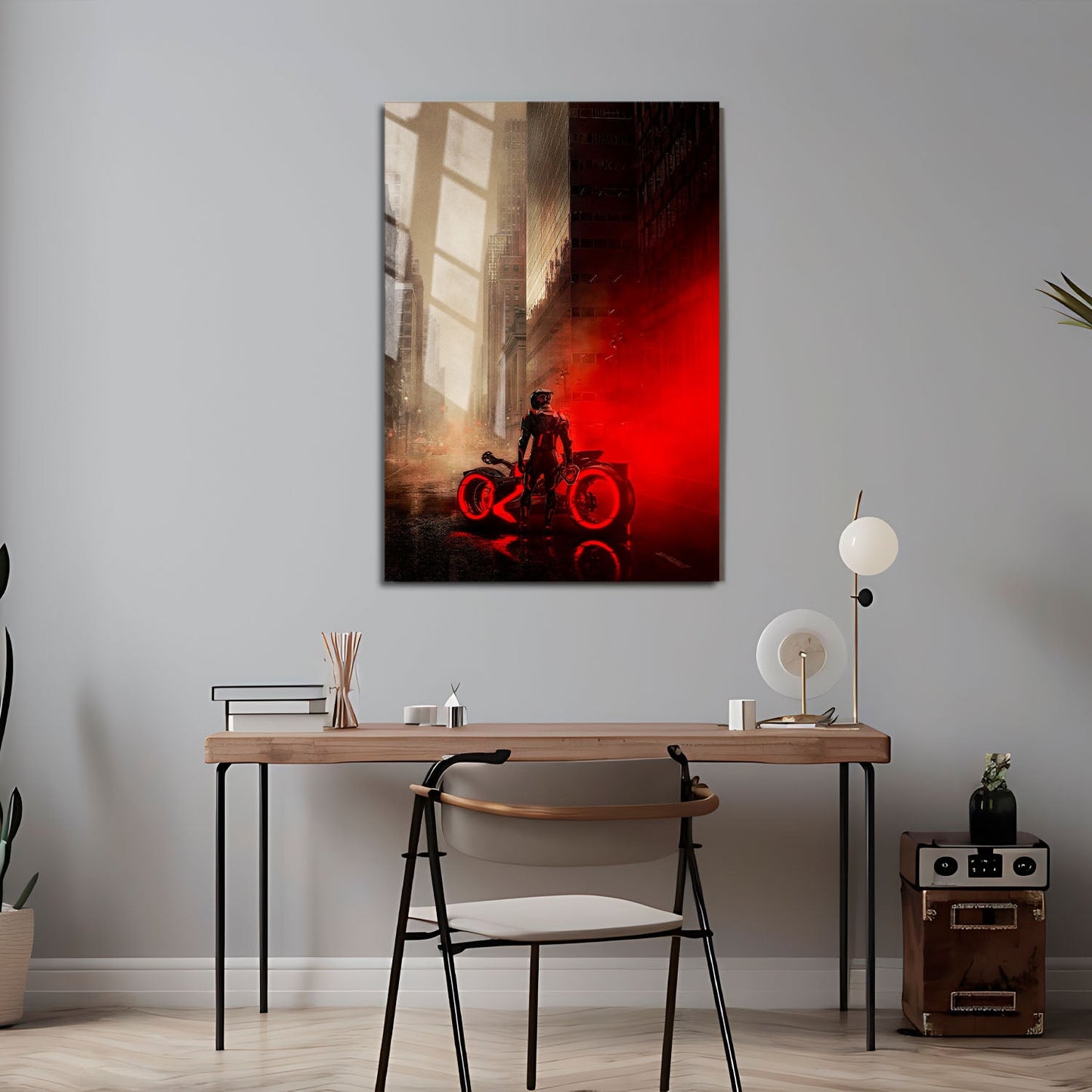 Flex Designs Metal Poster TRON Ares Key Visual 24 x 36" Home Goods - Movie 2025 Movie Metal Poster
