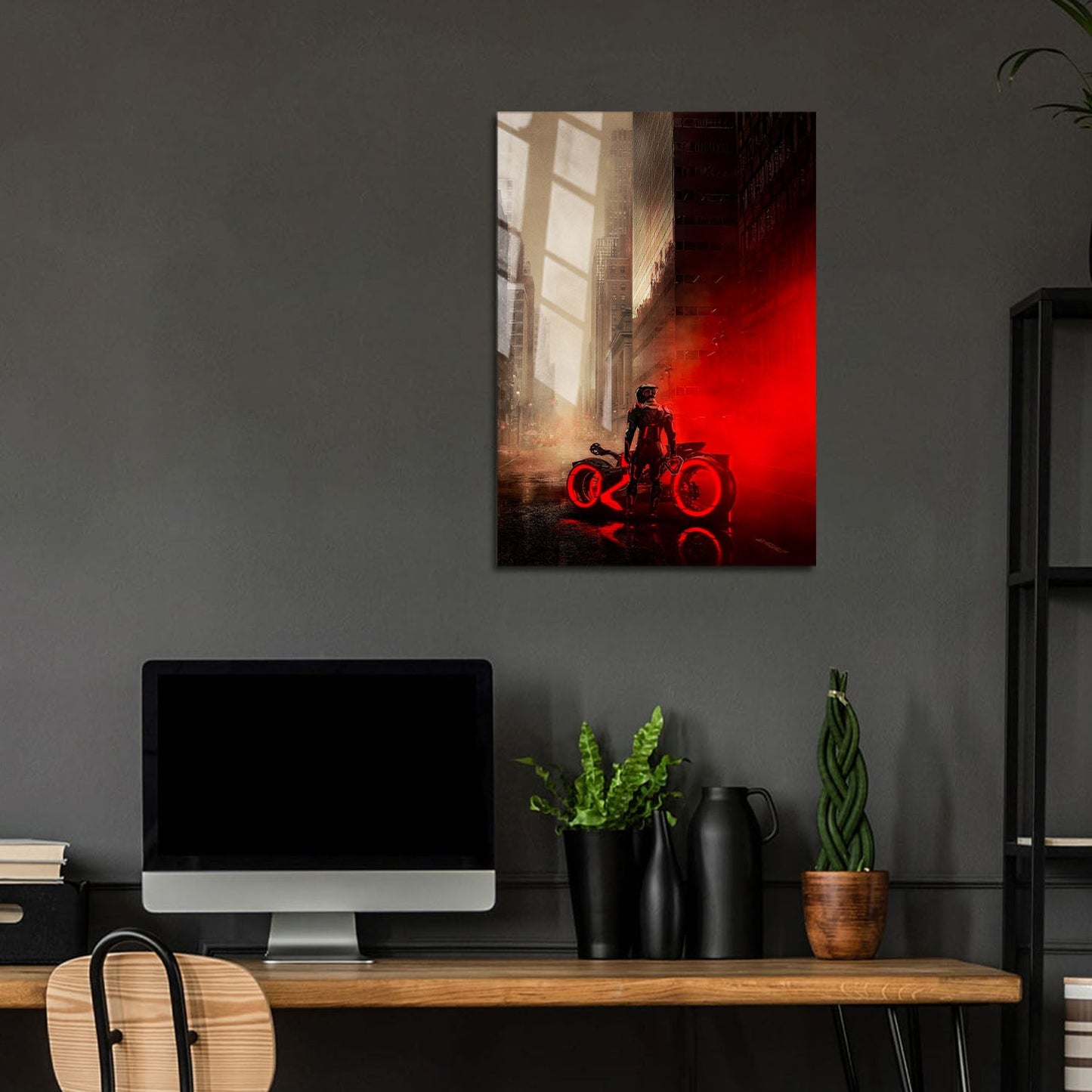 Flex Designs Metal Poster TRON Ares Key Visual 5 x 7" Home Goods - Movie 2025 Movie Metal Poster