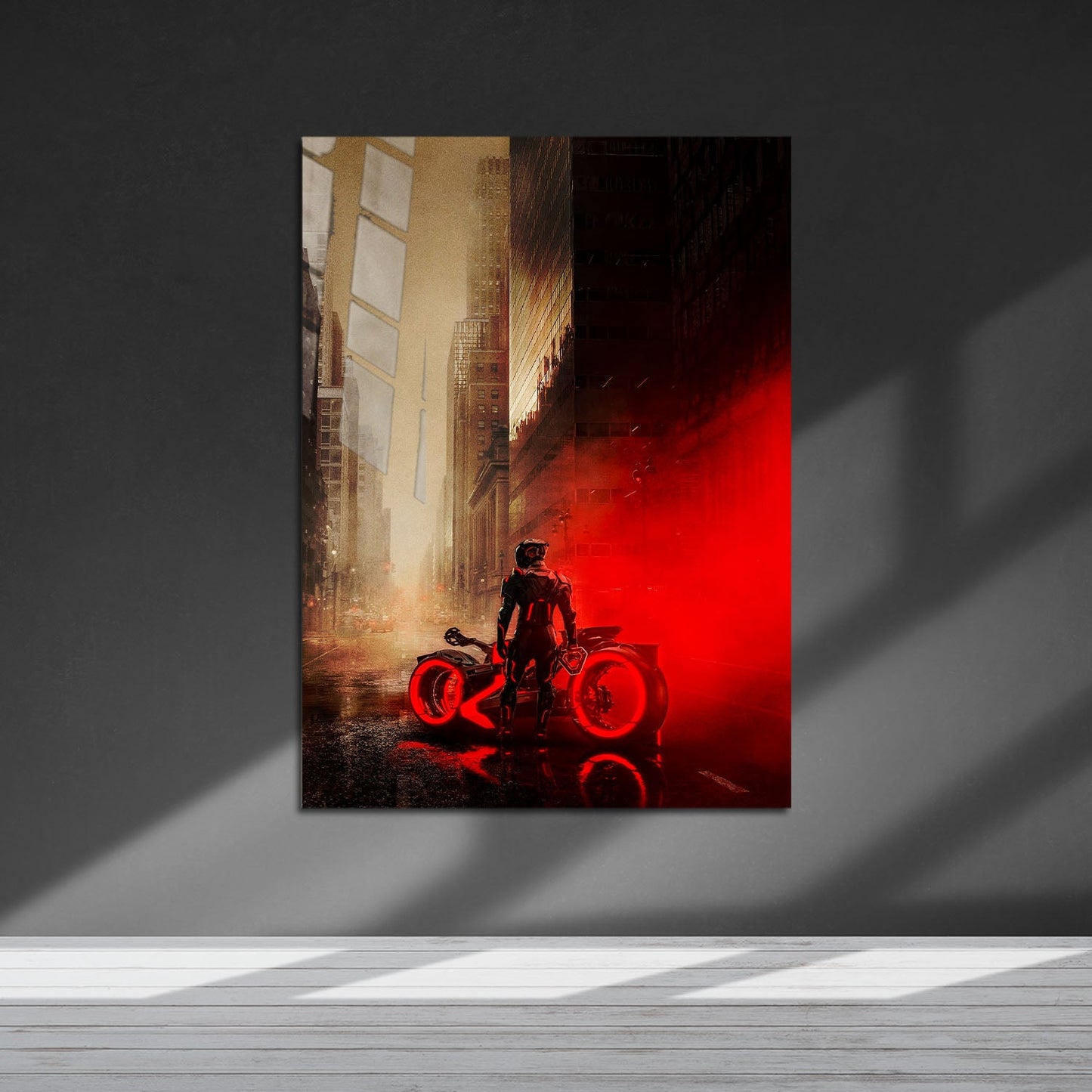 Flex Designs Metal Poster TRON Ares Key Visual 5 x 7" Home Goods - Movie 2025 Movie Metal Poster