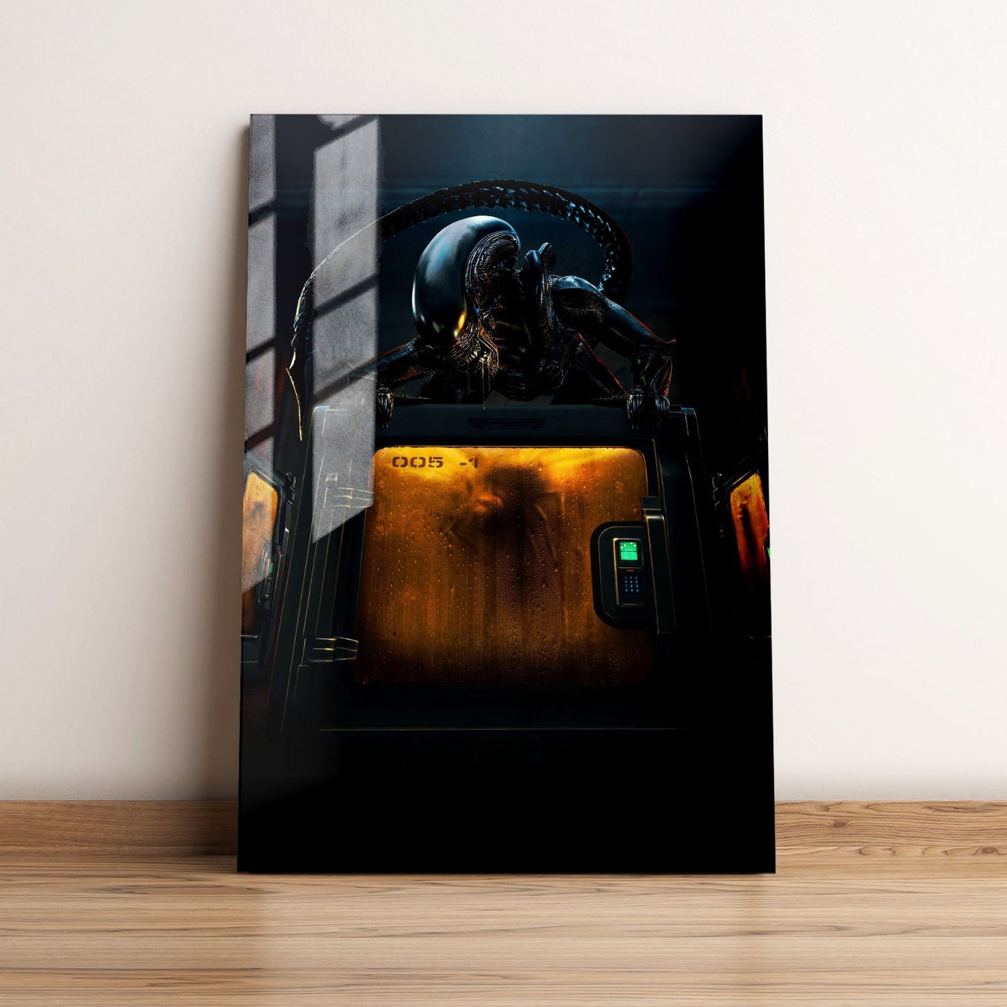 Alien Earth Simple TV Show Metal Poster