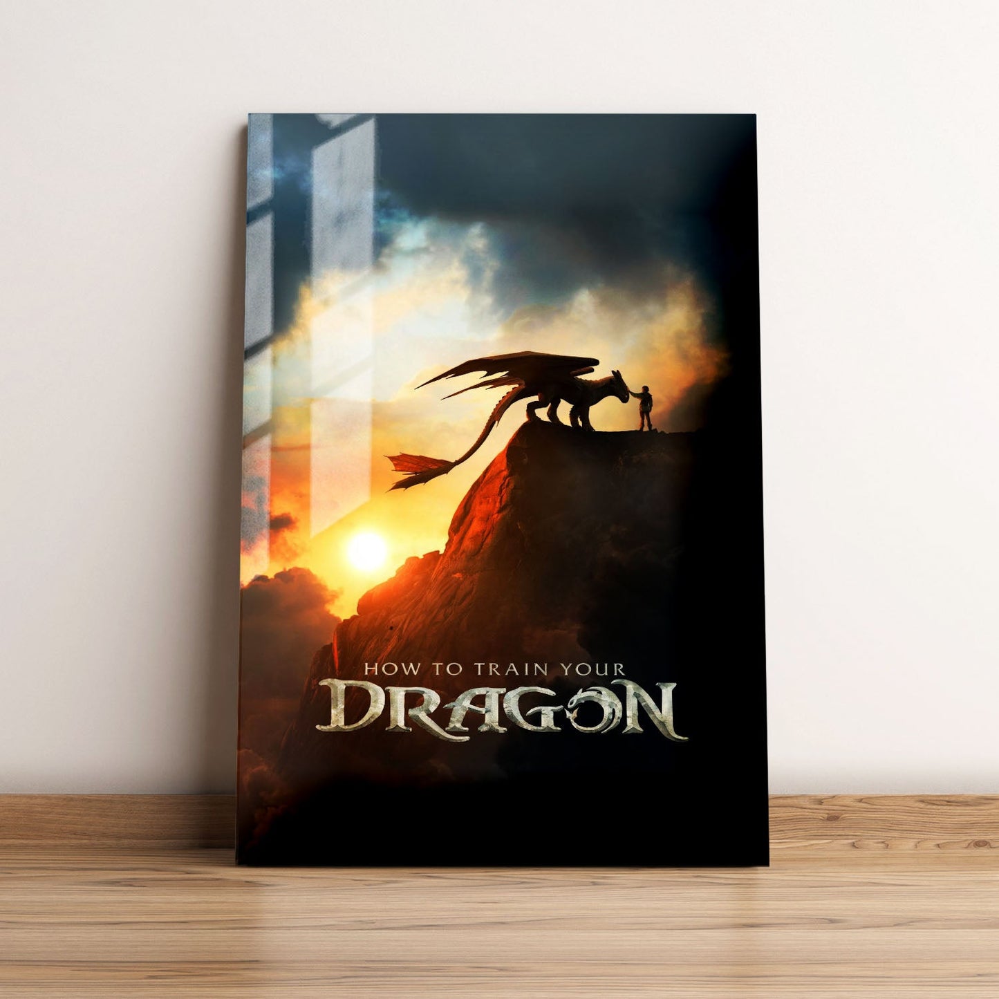 How To Train Your Dragon Final Movie Metal Poster