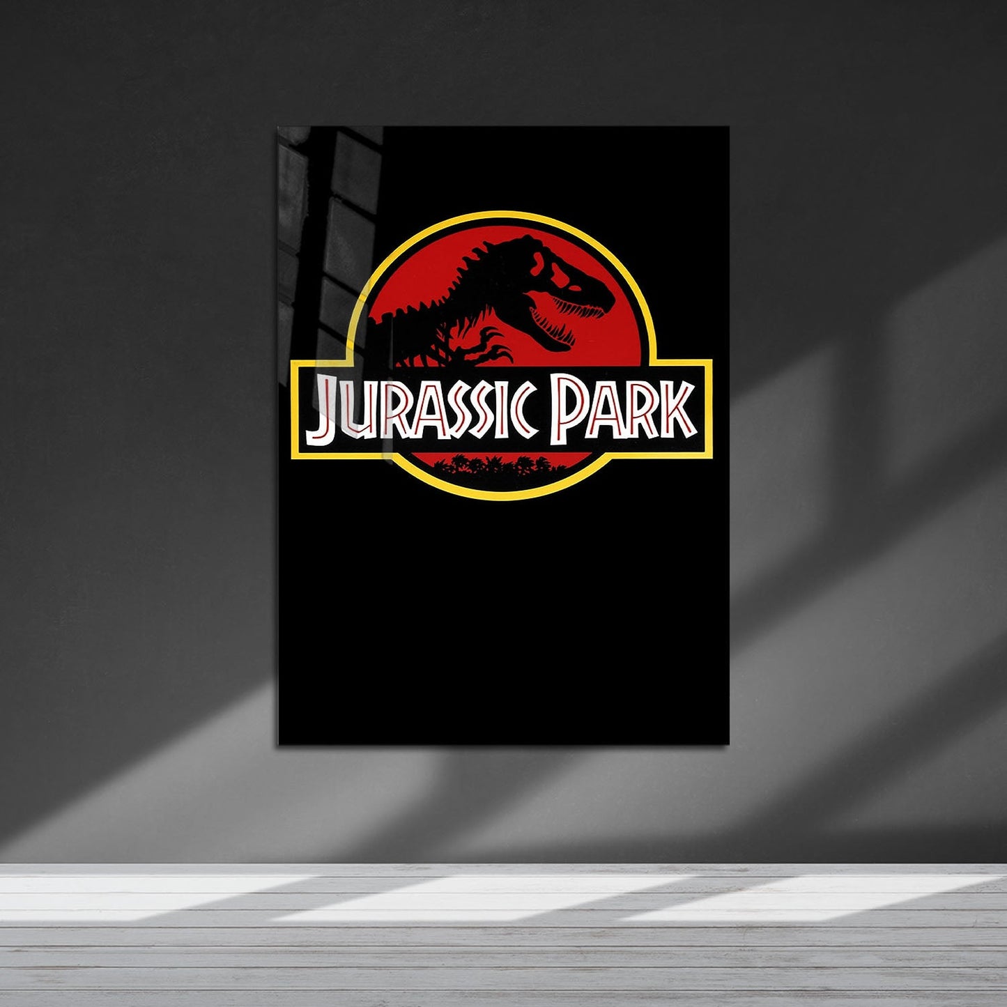 Flex Designs Metal Poster Jurassic Park Original 5 x 7" Home Goods - Movie 1993 Movie Metal Poster