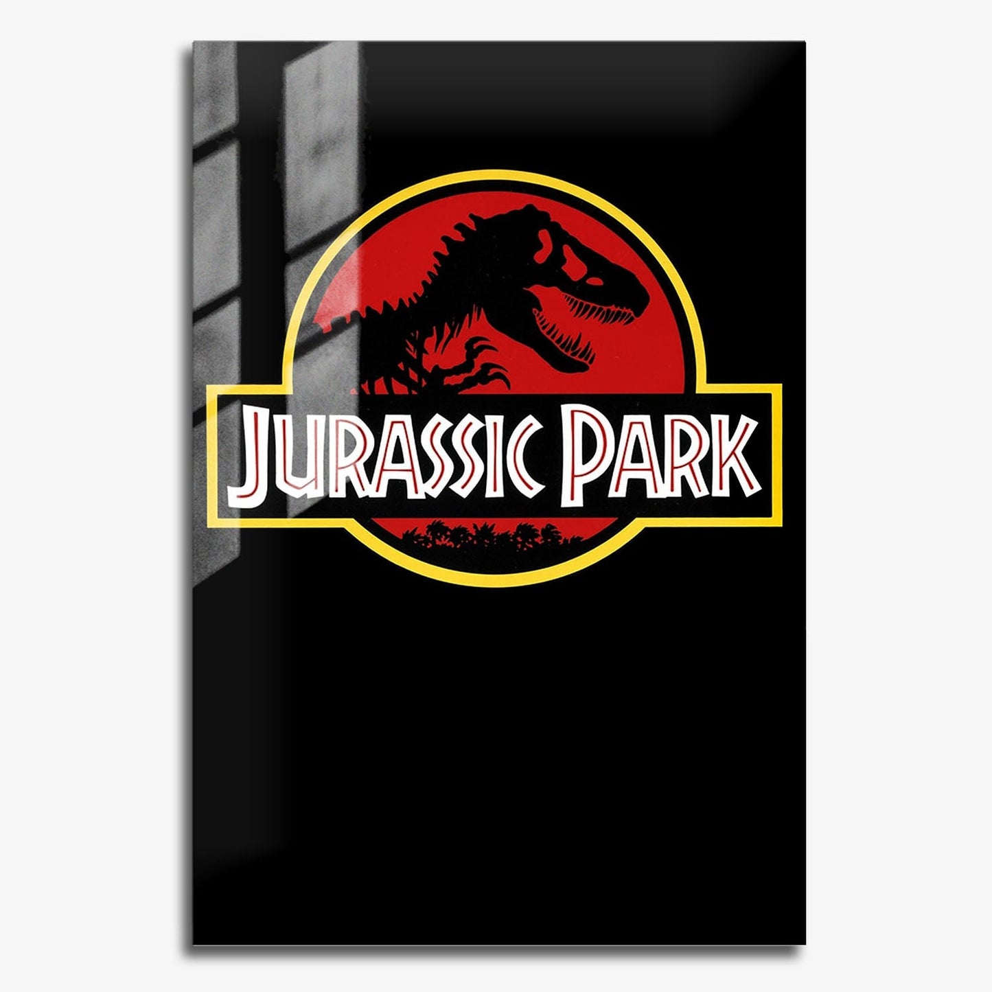 Flex Designs Metal Poster Jurassic Park Original 11 x 17" Home Goods - Movie 1993 Movie Metal Poster