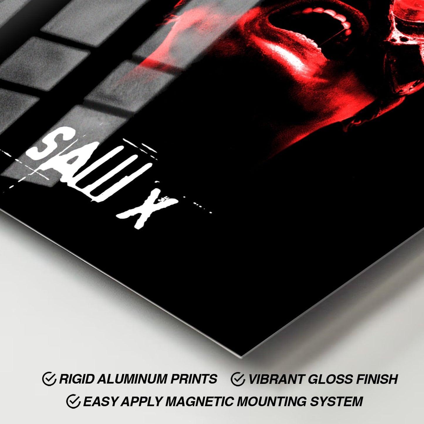 Flex Designs Metal Poster Saw X 11 x 17" Home Goods - Movie 2023 Movie Metal Poster