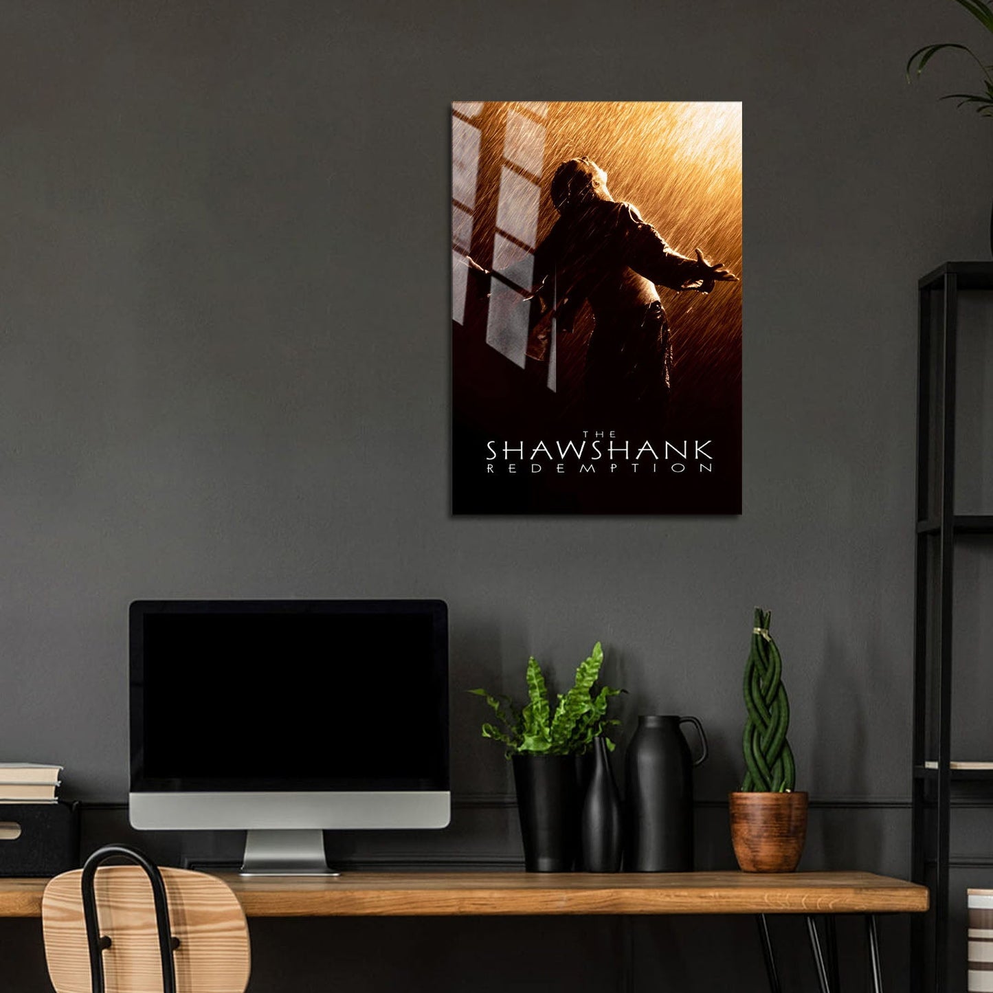 Flex Designs Metal Poster The Shawshank Redemption 5 x 7" Home Goods - Movie 1994 Movie Metal Poster