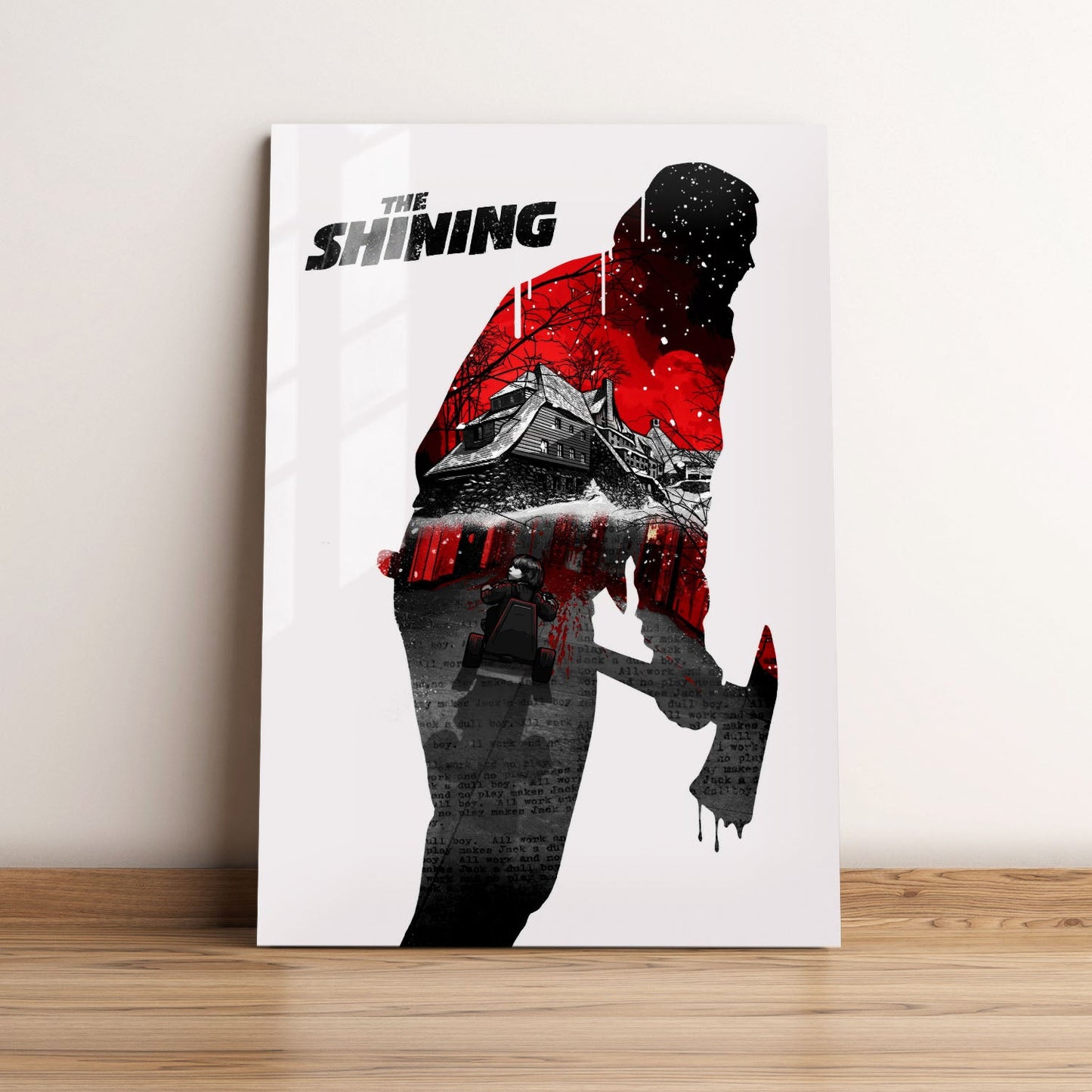 The Shining Teaser Movie Metal Poster