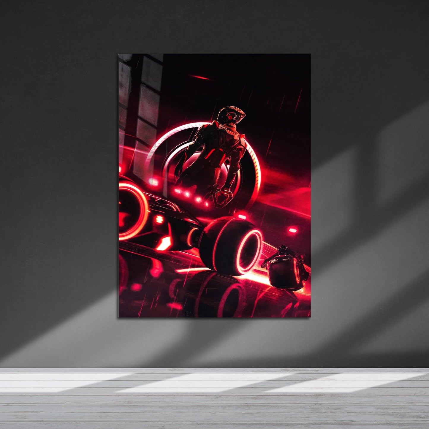 Flex Designs Metal Poster Tron Ares Cartoon 5 x 7" Home Goods - Movie 2025 Movie Metal Poster