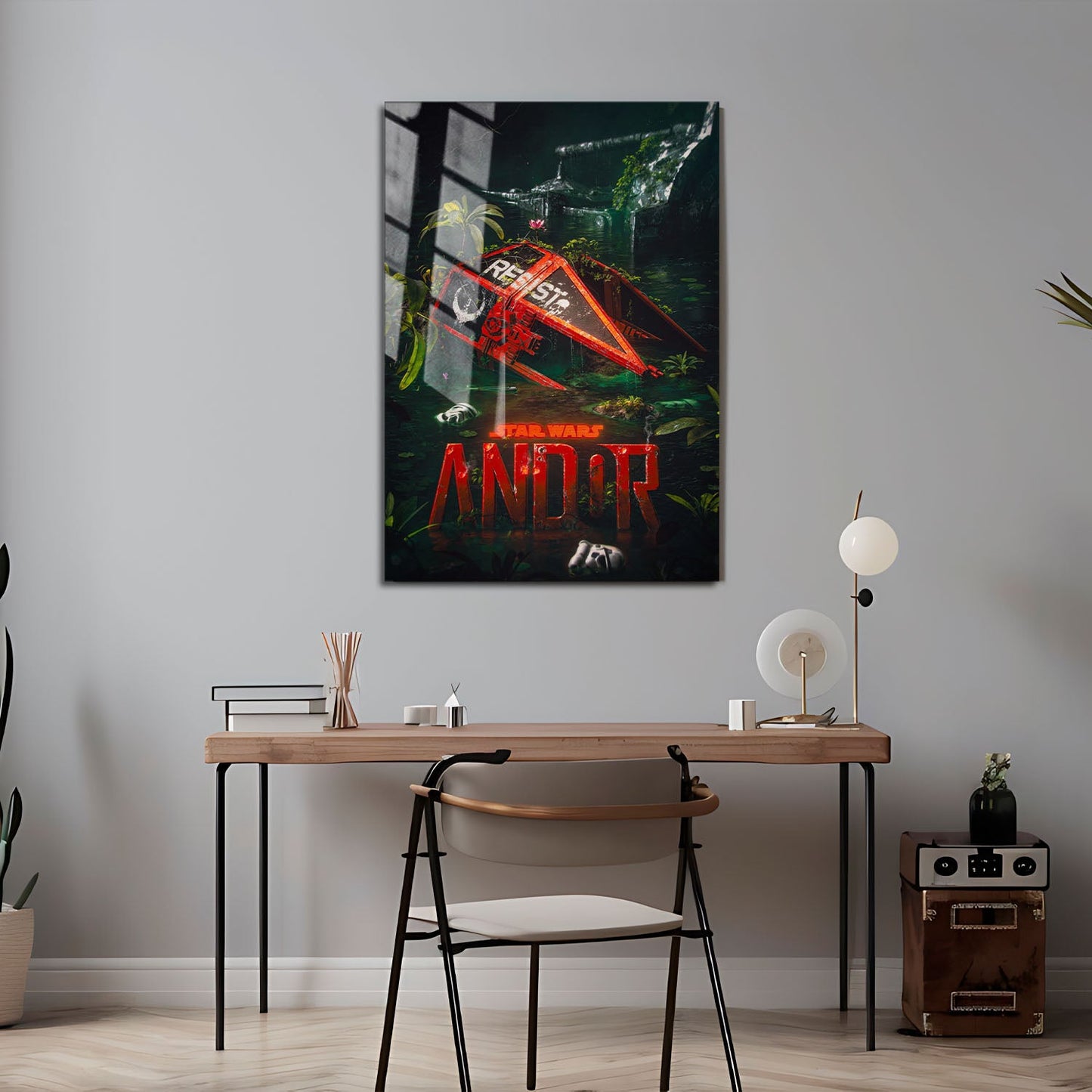 Flex Designs Metal Poster Andor Sketch 24 x 36" Home Goods - TV Show 2022 TV Show Metal Poster