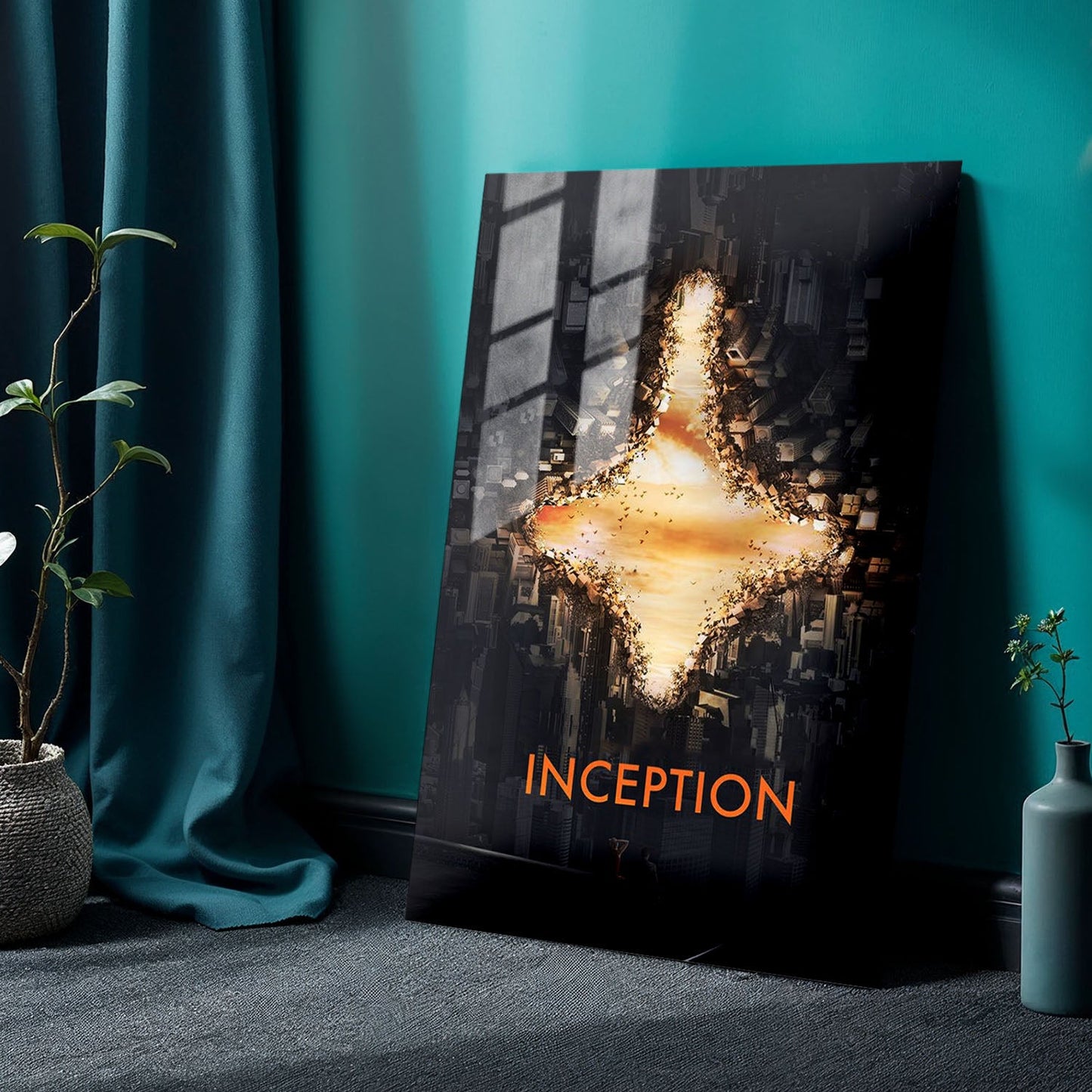 Inception Totem Movie Metal Poster